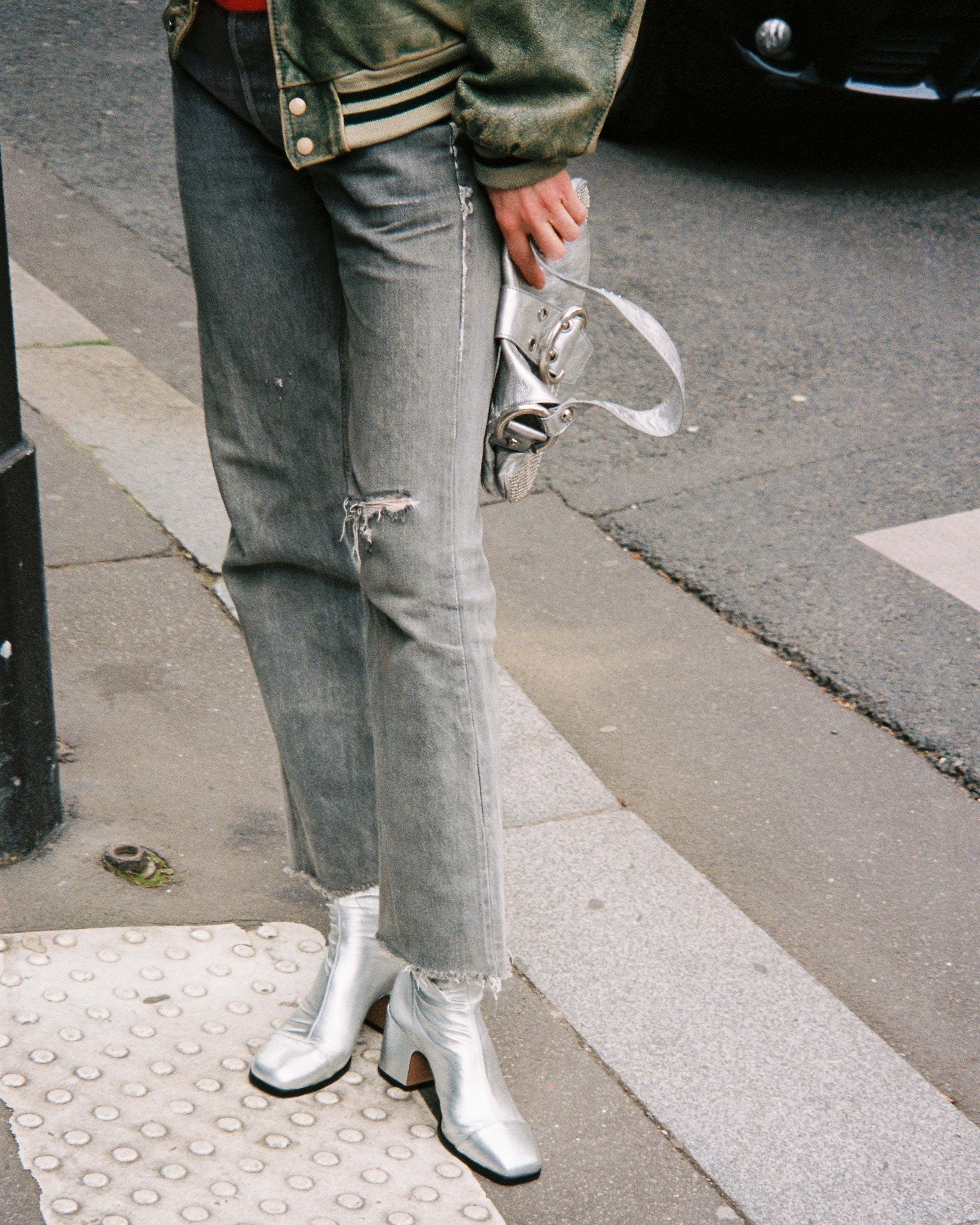 ARIA - Bottines - Argent