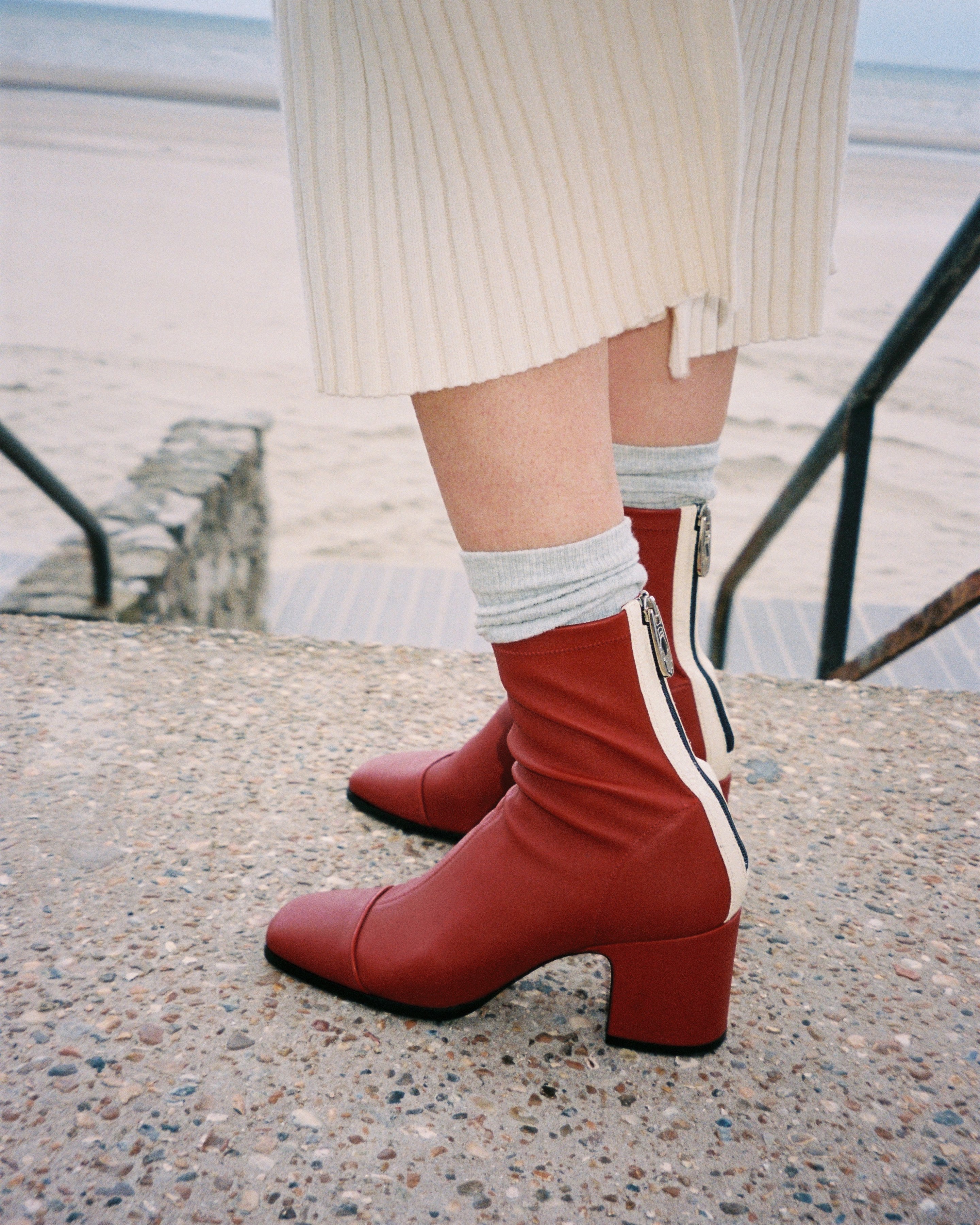 ARIA - Bottines - Rouge Bottines Nomasei