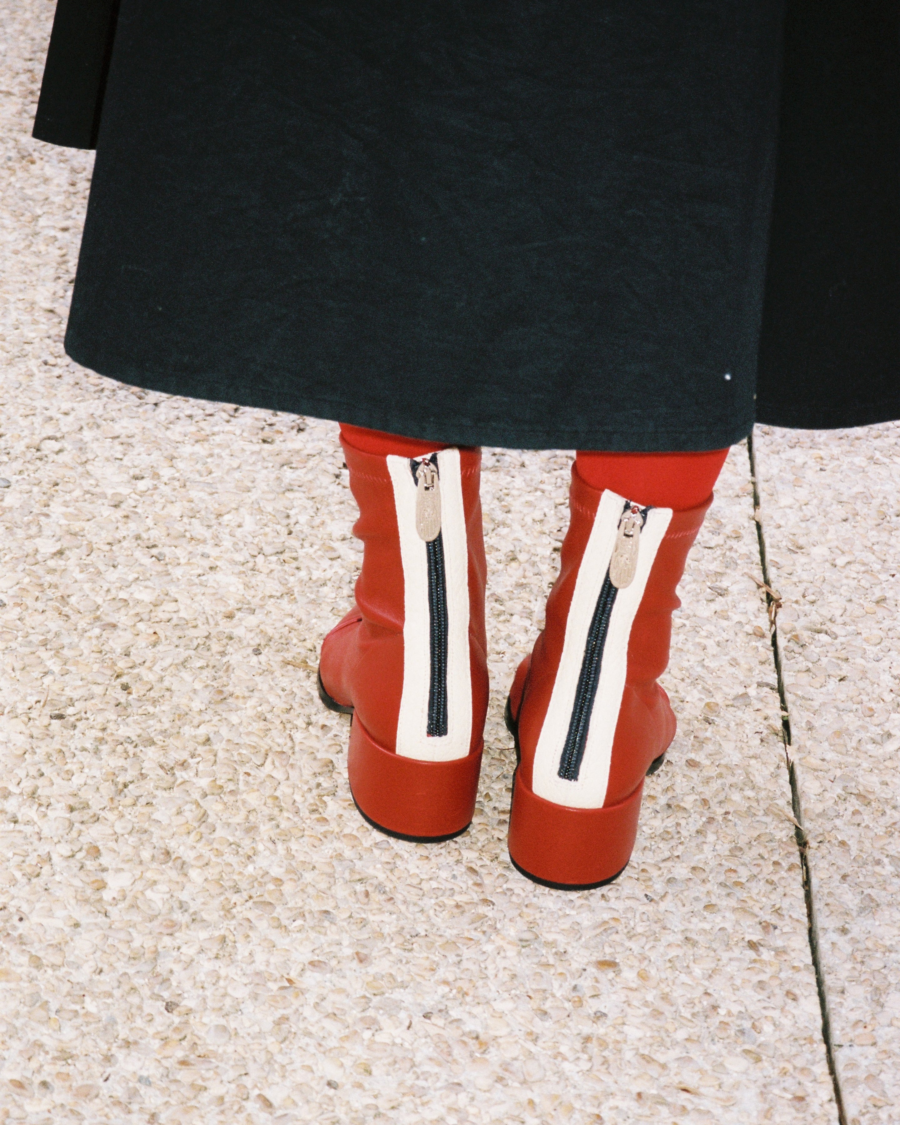 STRADA - Boots- Red