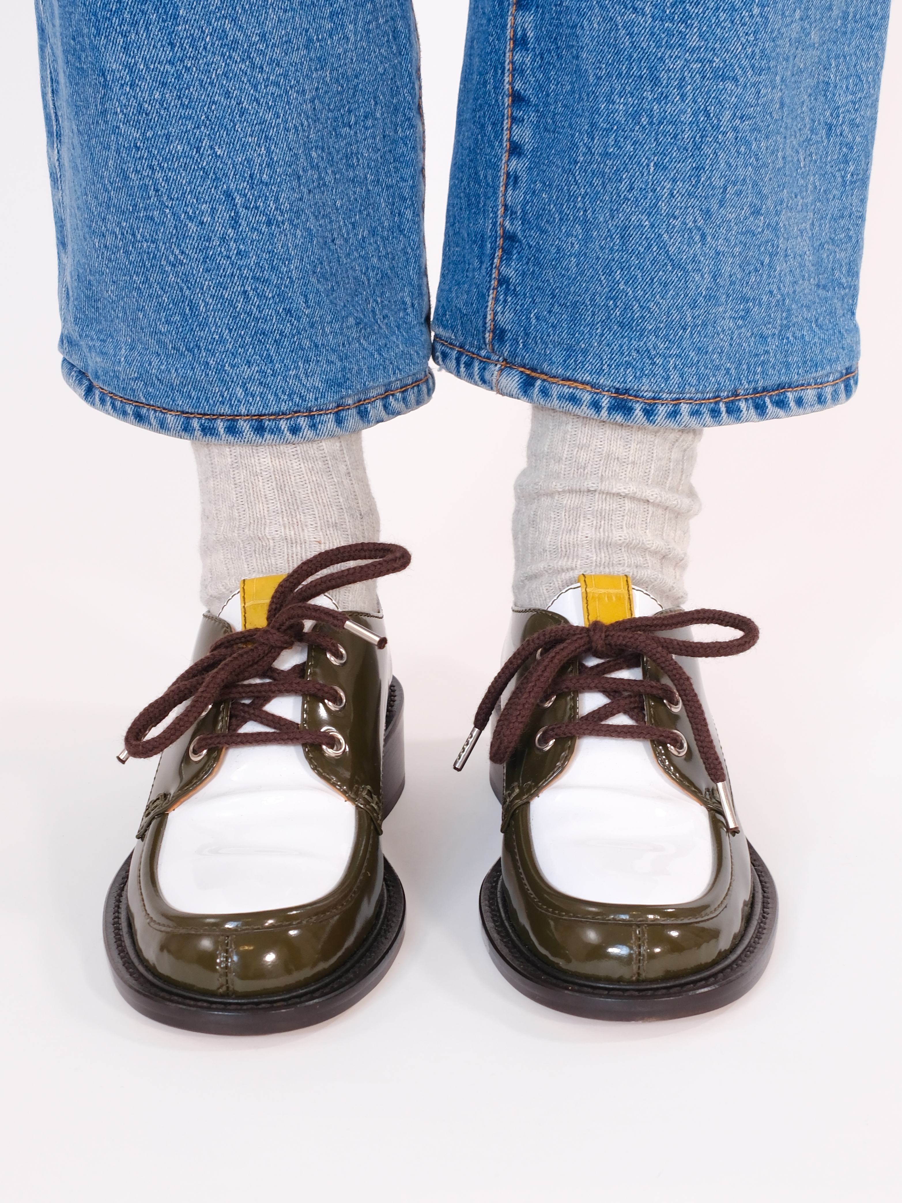 SONICS - Derby - Bicolor Khaki