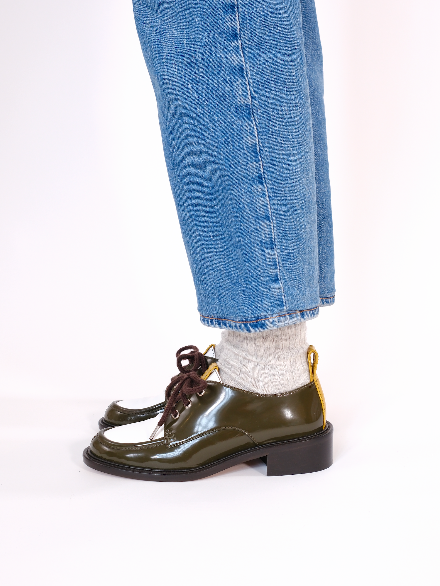 SONICS - Derby - Bicolor Khaki