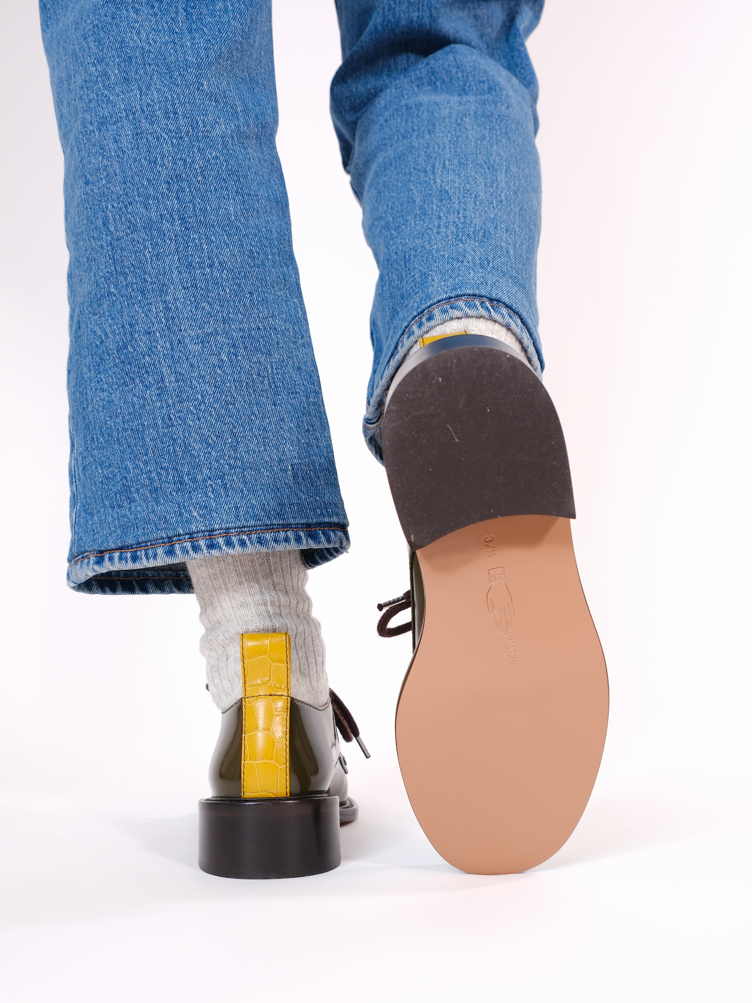 SONICS - Derby - Bicolor Khaki