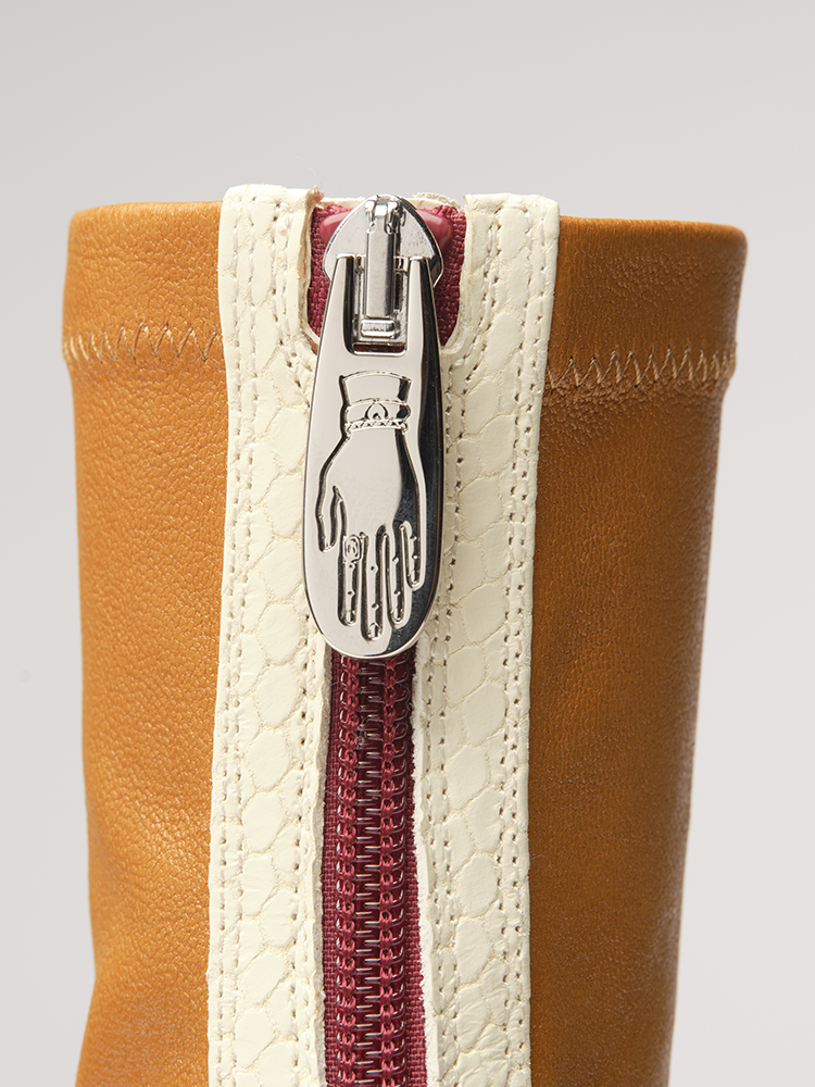 ARIA - Bottines - Ocre