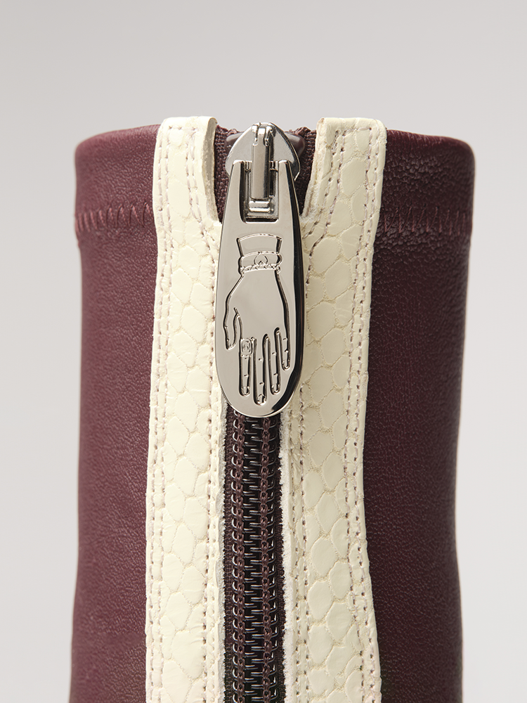 ARIA - Bottines - Prune