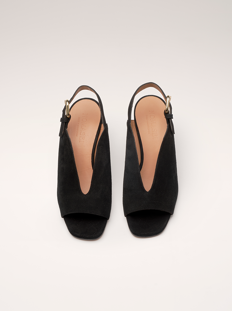 BAGHERA - Sandals - Camoscio Black