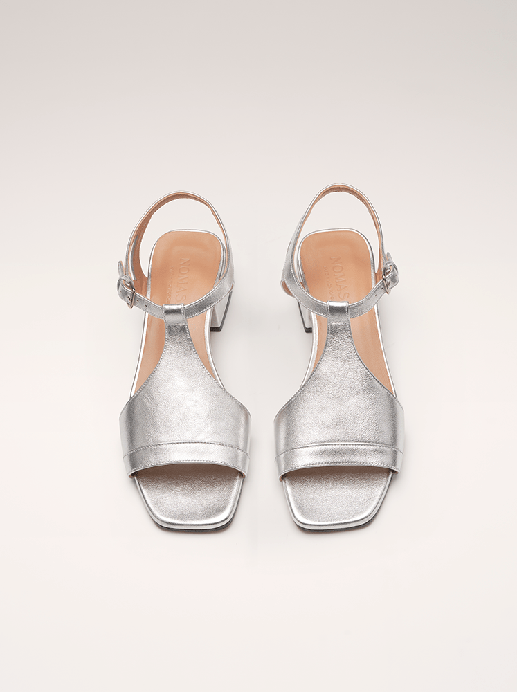 FELICITA - Sandales - Argent Sandales Nomasei