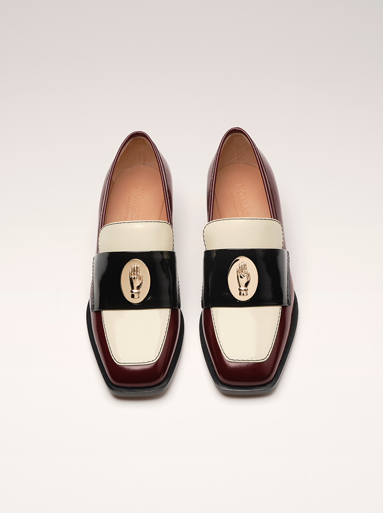 NONO - Moccasins - Tricolor Burgundy