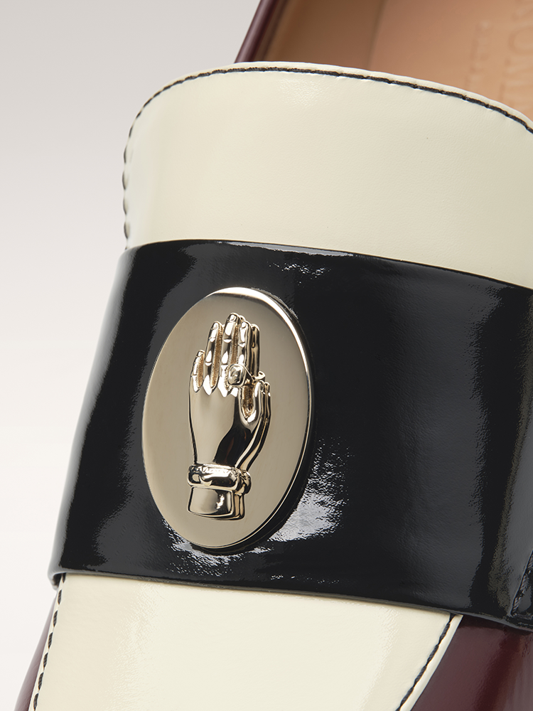 NONO - Moccasins - Tricolor Burgundy