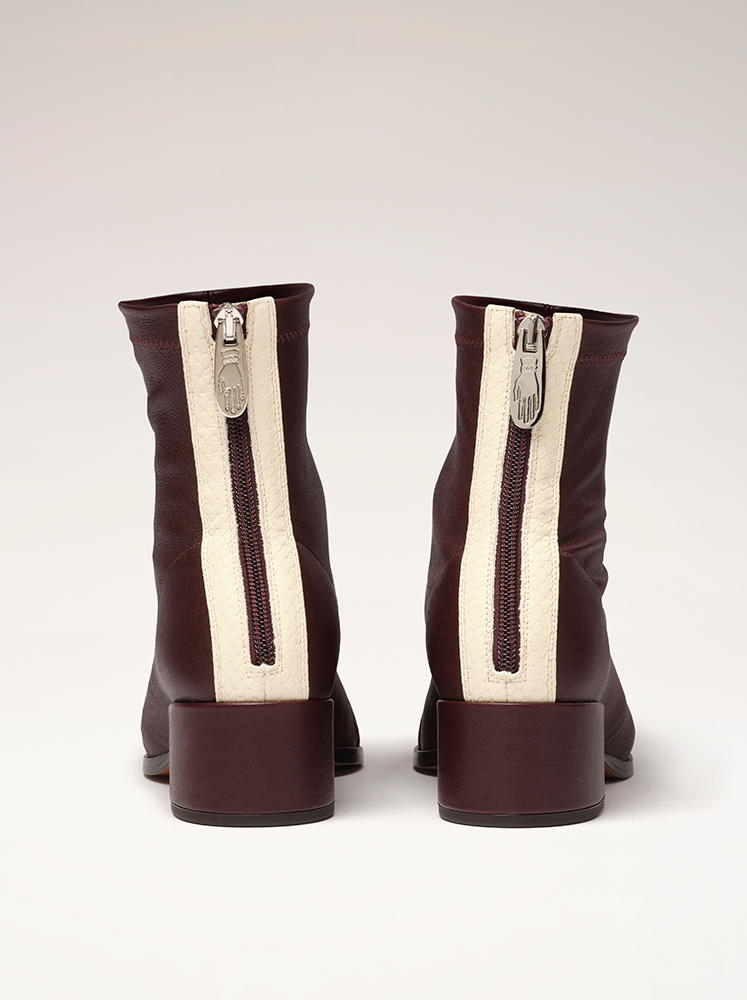 STRADA - Boots - Burgundy