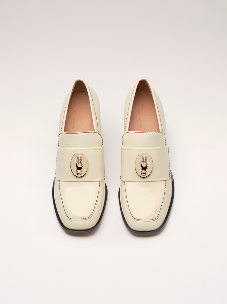 TRENCH - Mocassins - Blanc Pompéi