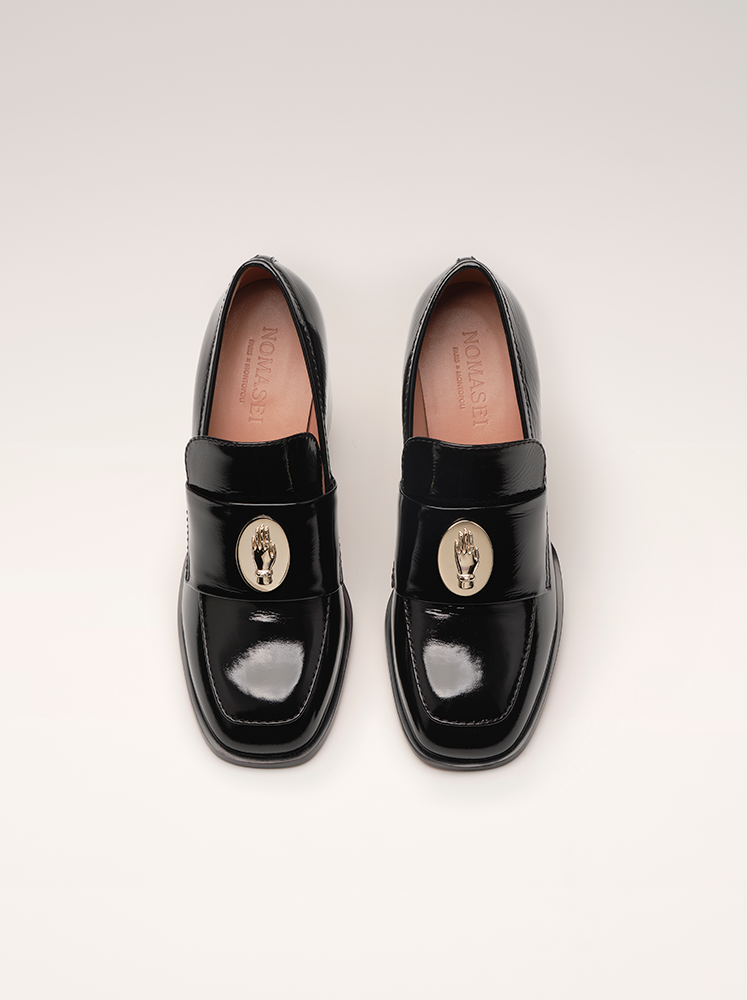 TRENCH - Mocassins - Noir