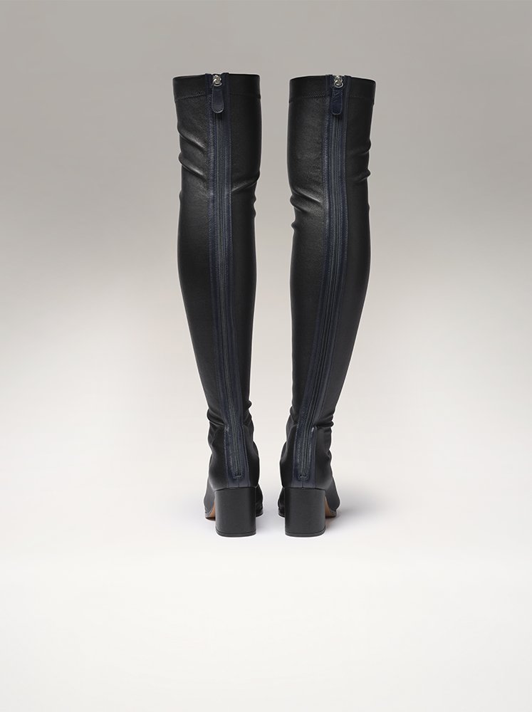 WHISPER - Over the knee boots - Black