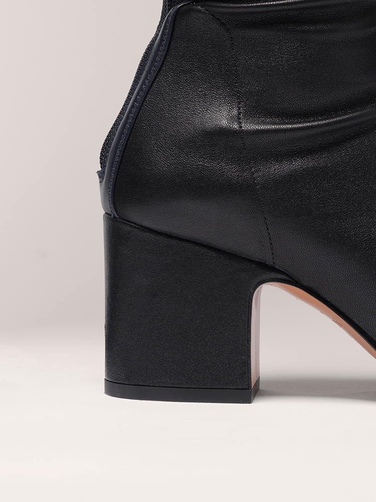 WHISPER - Cuissardes - Noir Bottes Nomasei