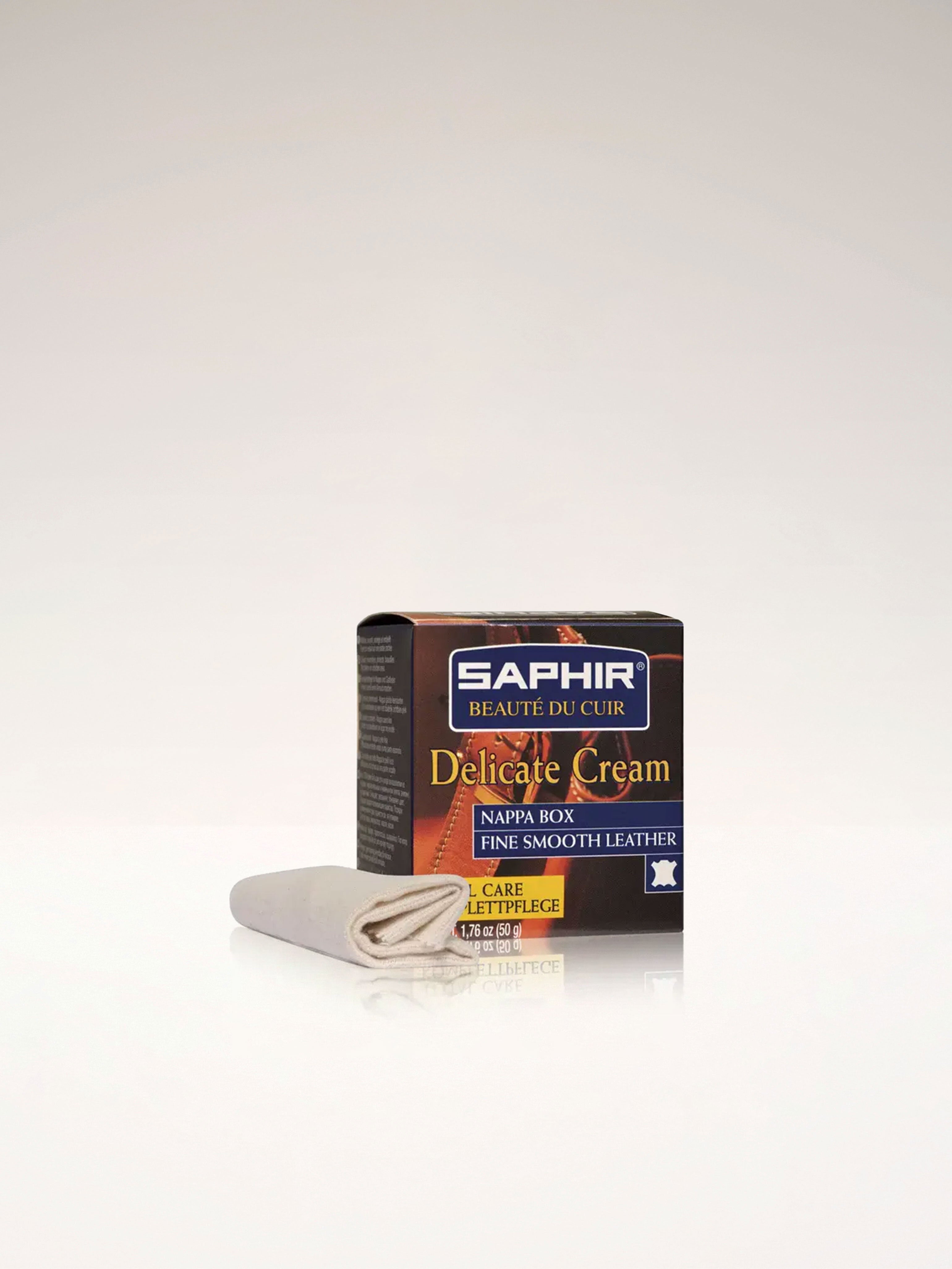 Crème Delicate Saphir Beauté du cuir Produits d'entretien Nomasei