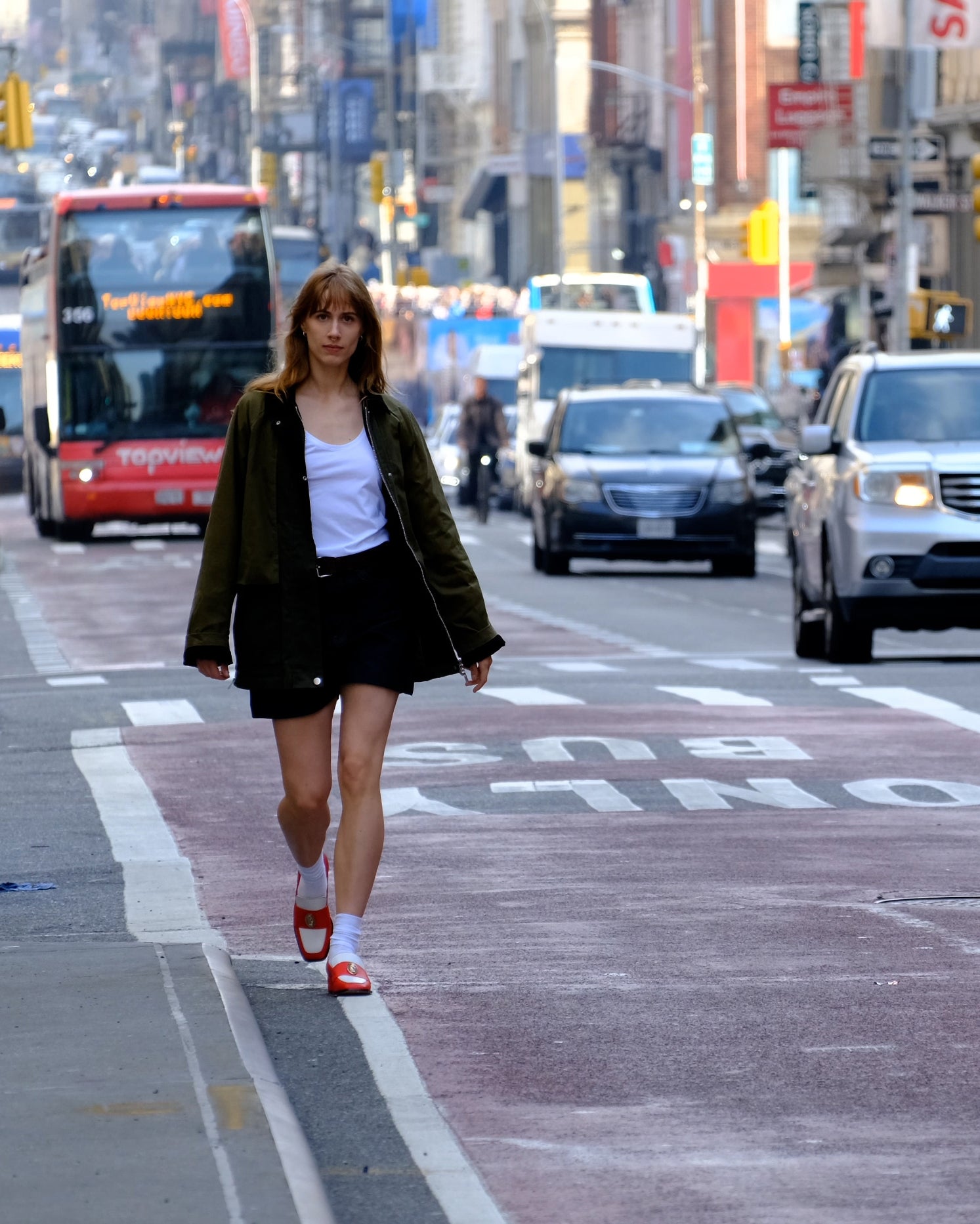 (NOMASEI)ᴿᴱᴰ : NONO - Loafers - Red