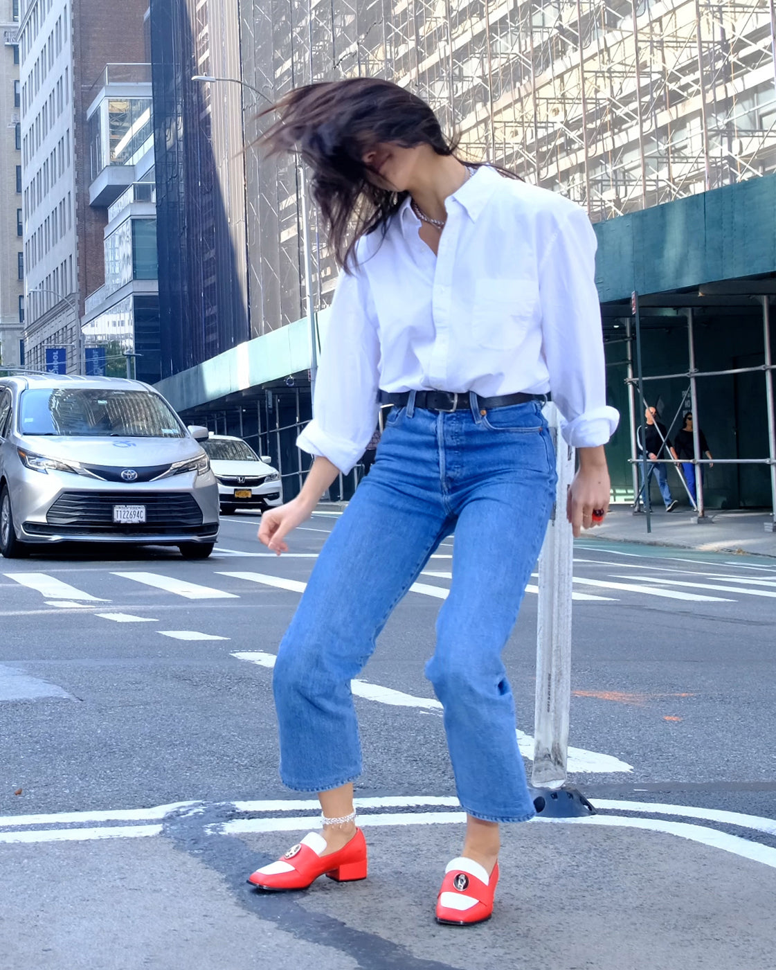 (NOMASEI)ᴿᴱᴰ : NONO - Loafers - Red