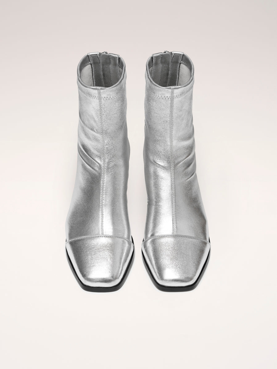 STRADA - Bottines - Argent