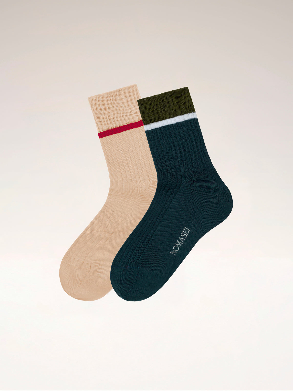 Pack COMO - 2 paires - Chaussettes en Fil d'Écosse