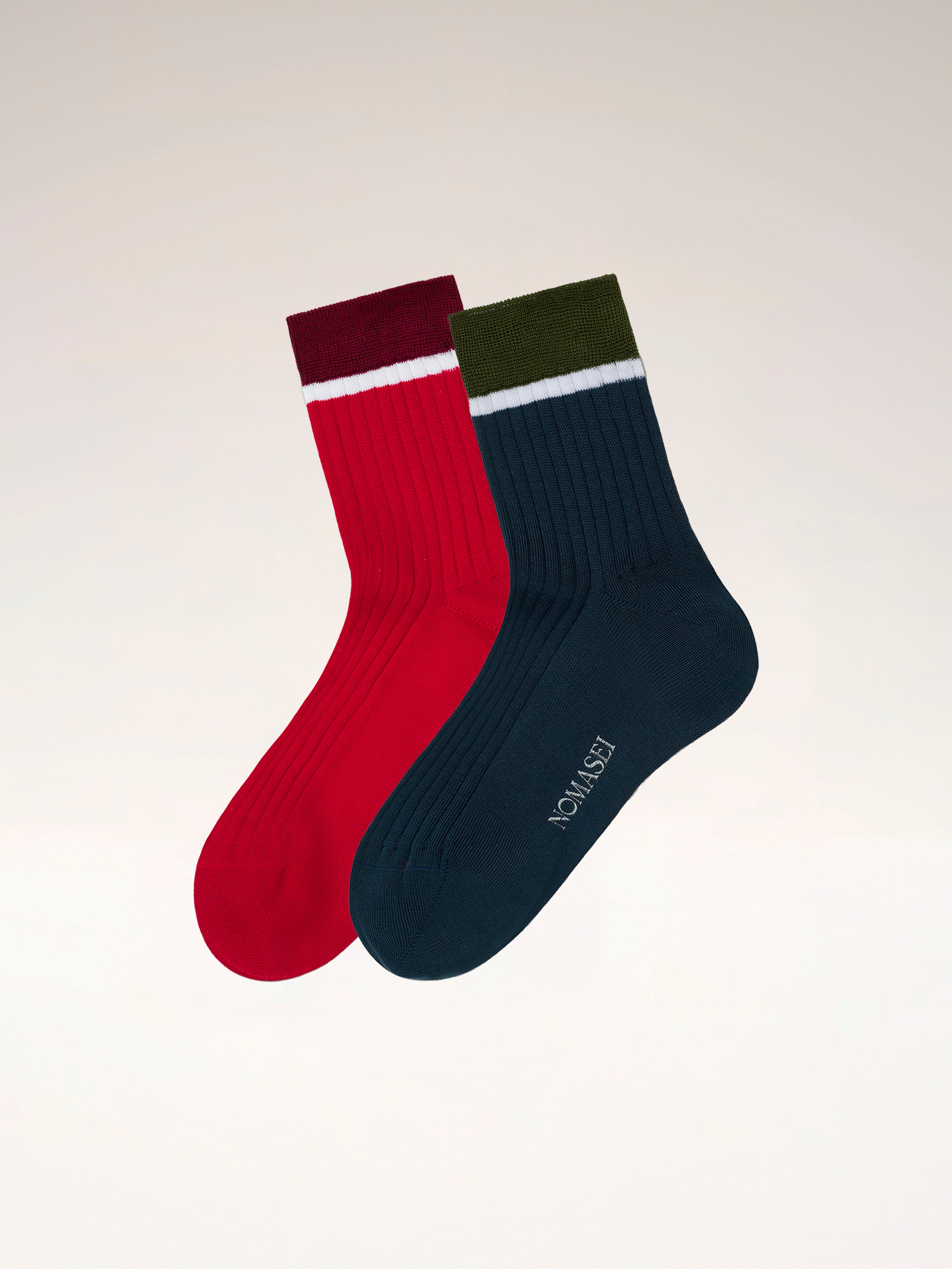 Pack 2 paires chaussettes - COMO - Fil d'Écosse Bundle Nomasei