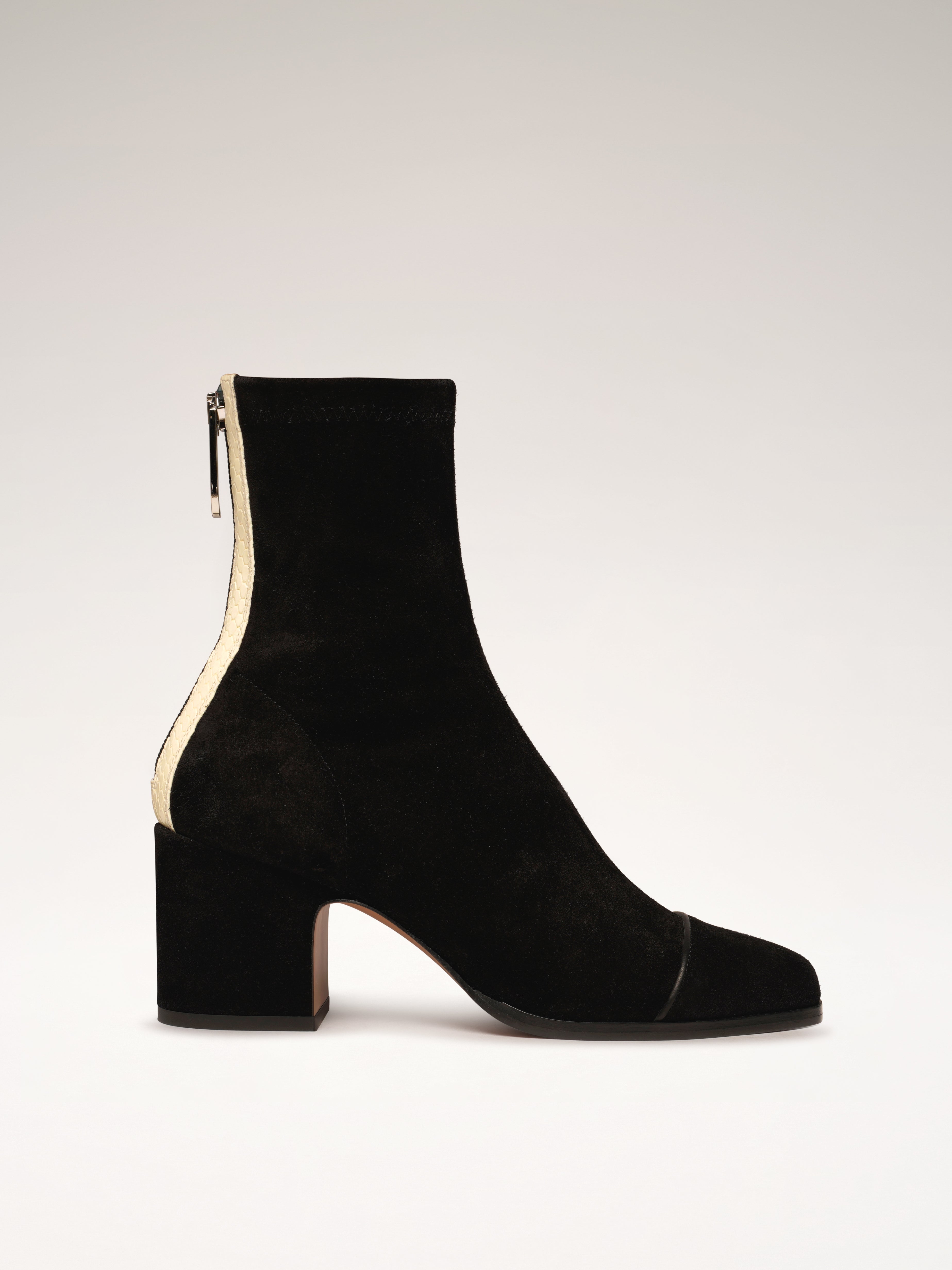 ARIA - Bottines - Suède Noir