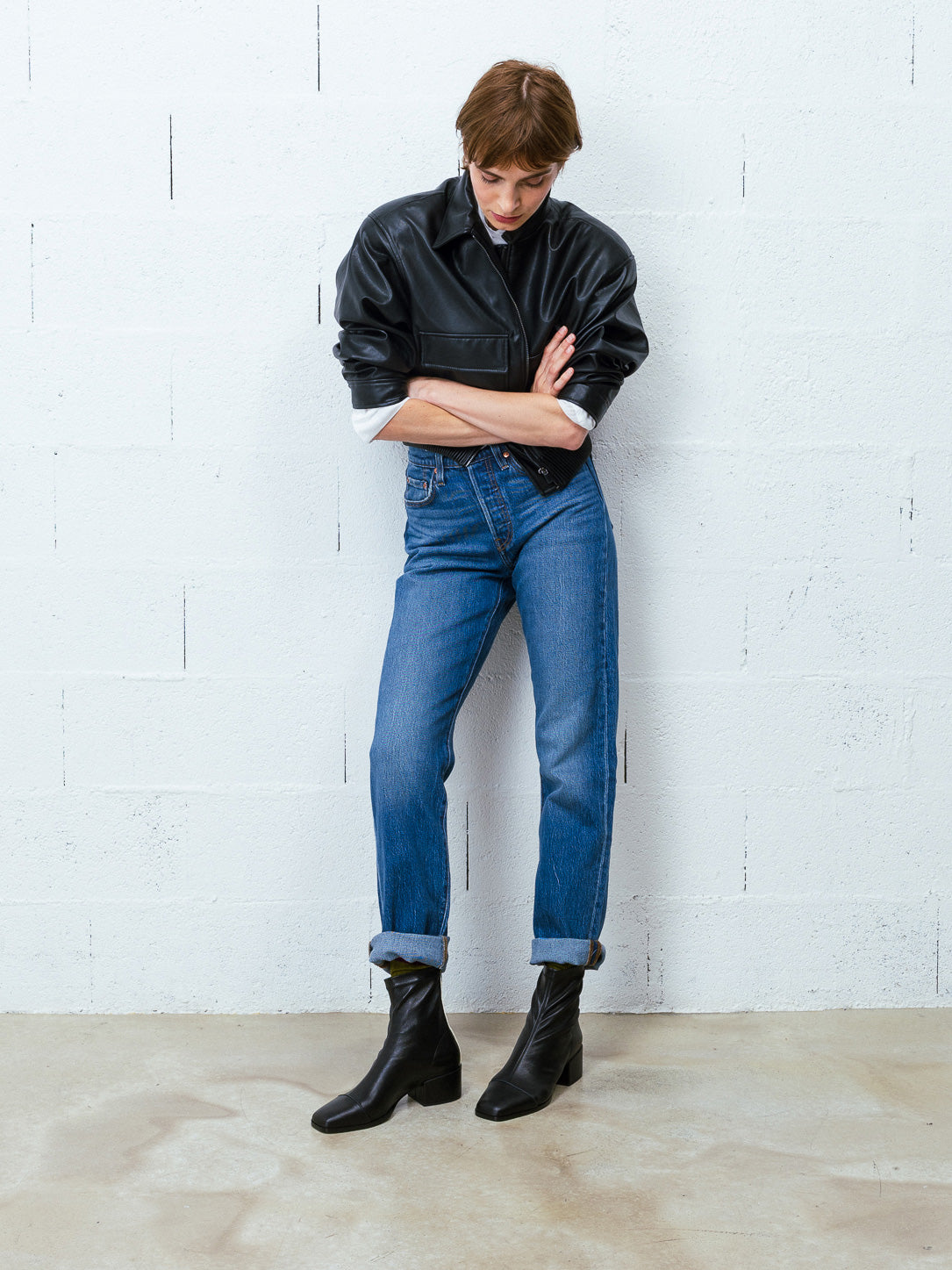 STRADA - Ankle Boots - Black