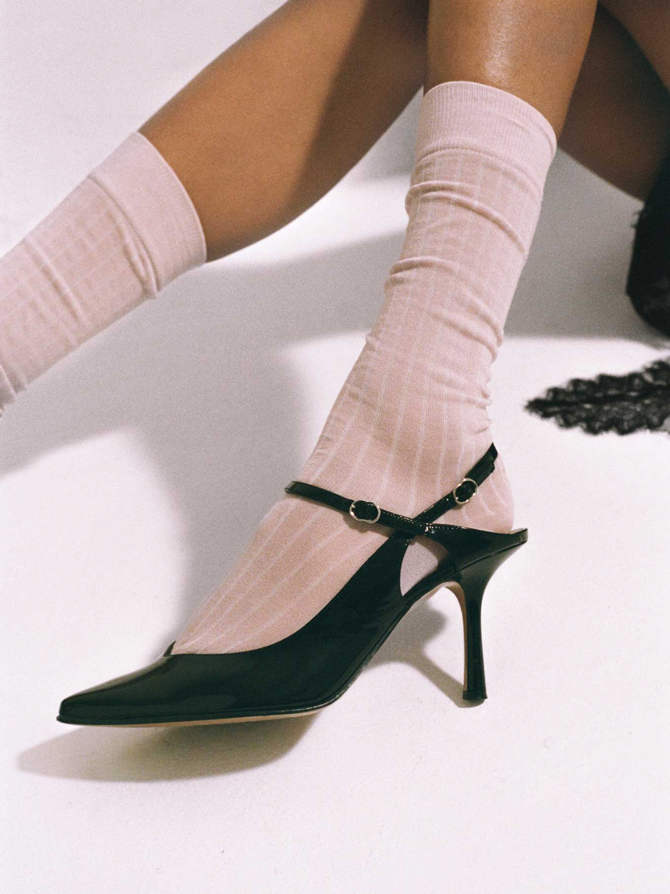 GATTACA - Pumps - Patent Black