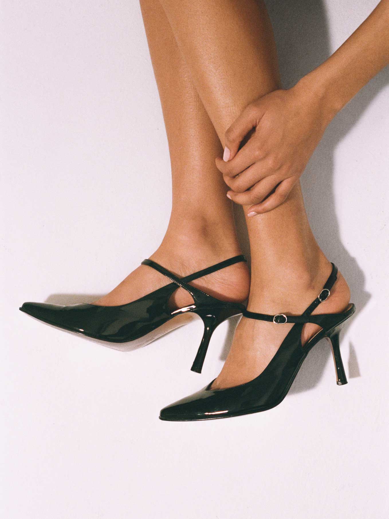 GATTACA - Pumps - Patent Black