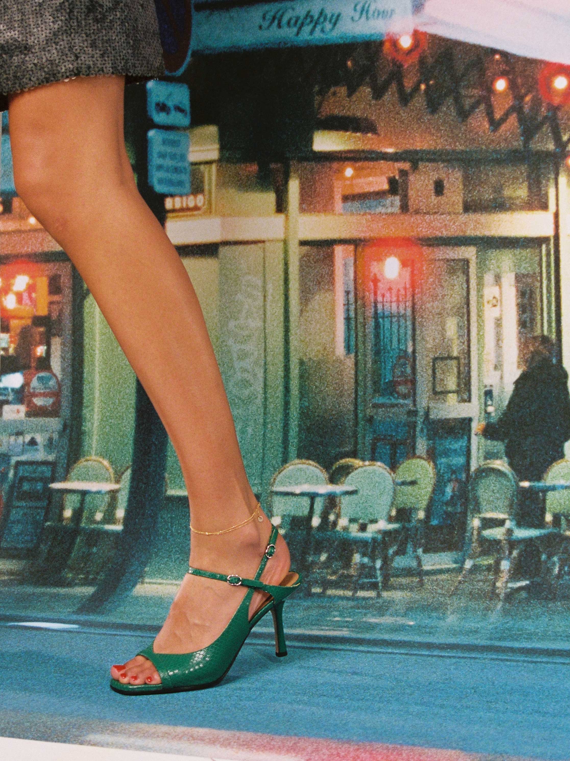 BEFORESUNRISE - Sandales - Embossées Vert