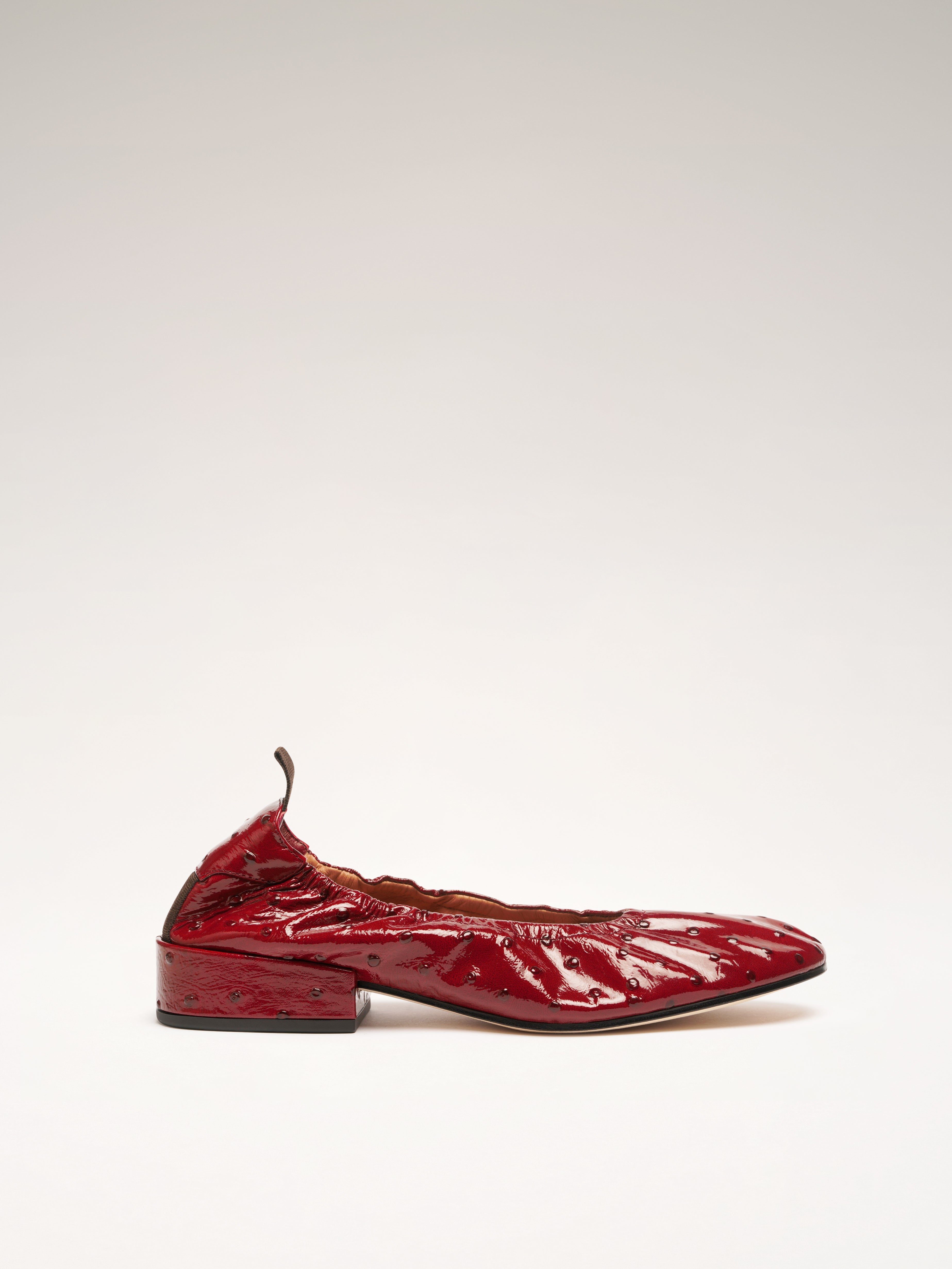 FLIP - Ballerines - Embossées Bordeaux Ballerines Nomasei Bordeaux 35 