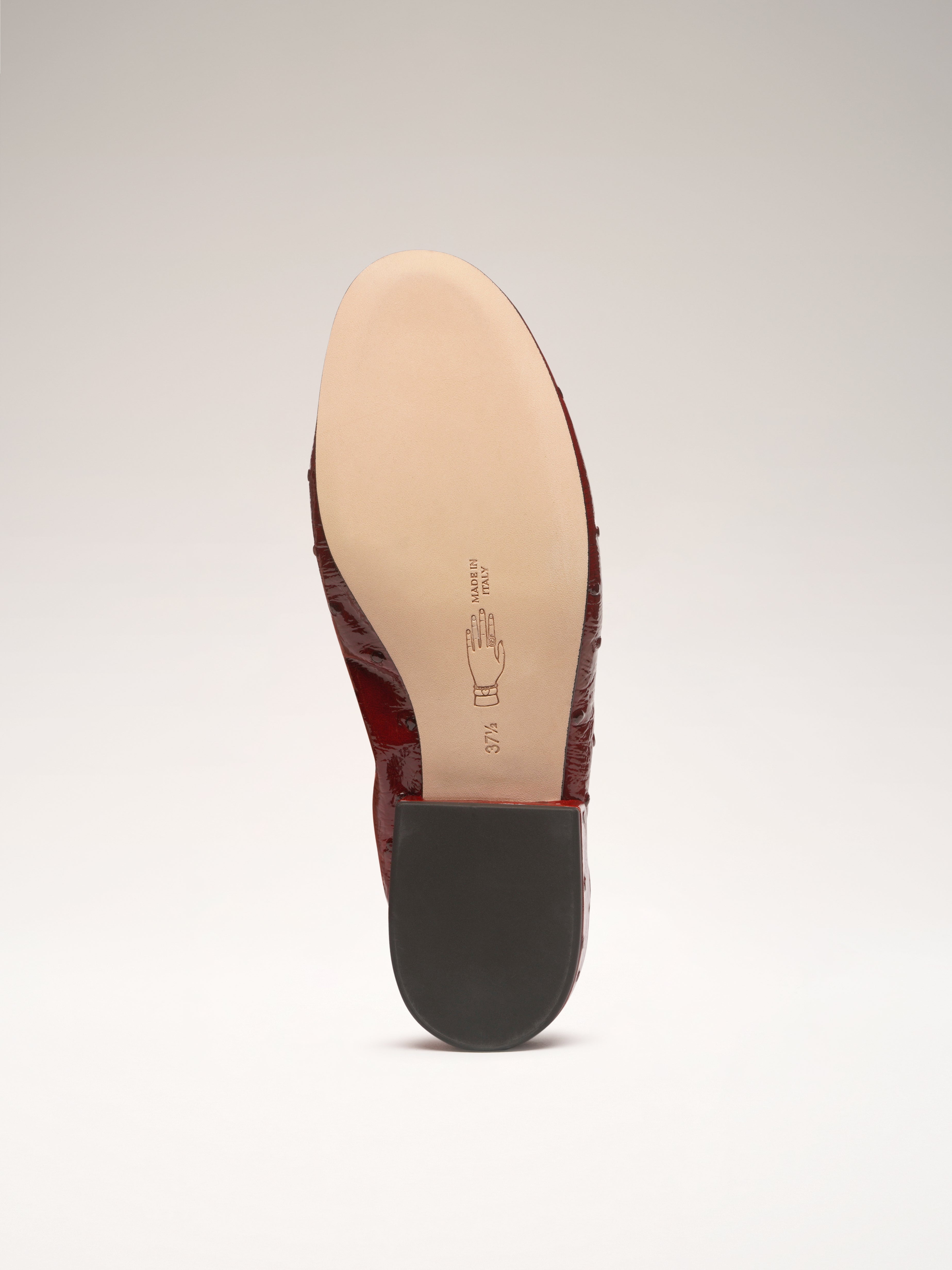 FLIP - Ballerines - Embossées Bordeaux Ballerines Nomasei 