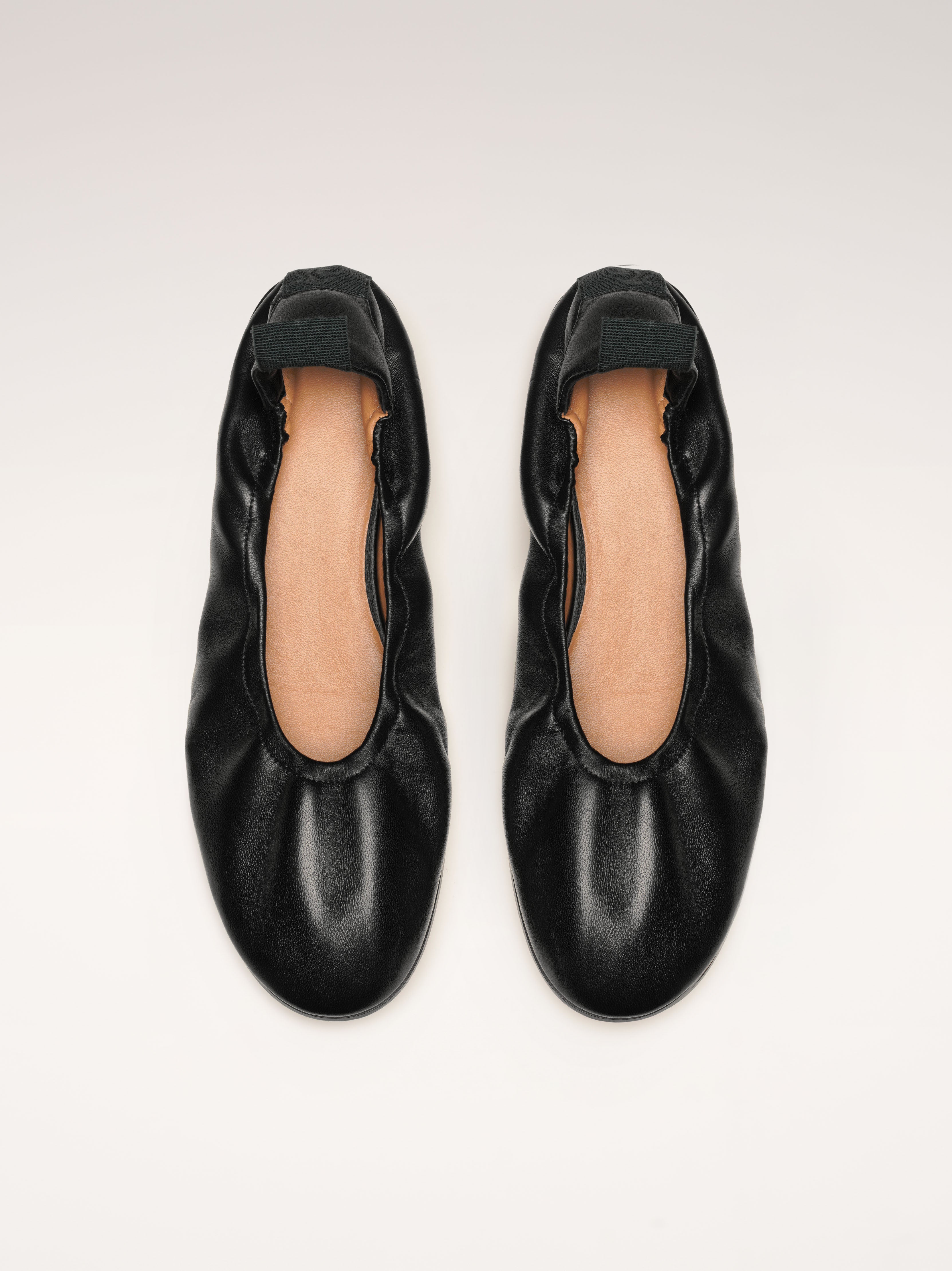 アンティーク雑貨 French Vintage Noir Ballet Slippers FLIP - Ballet Flats - Black | Luxury Handcrafted - Nomasei