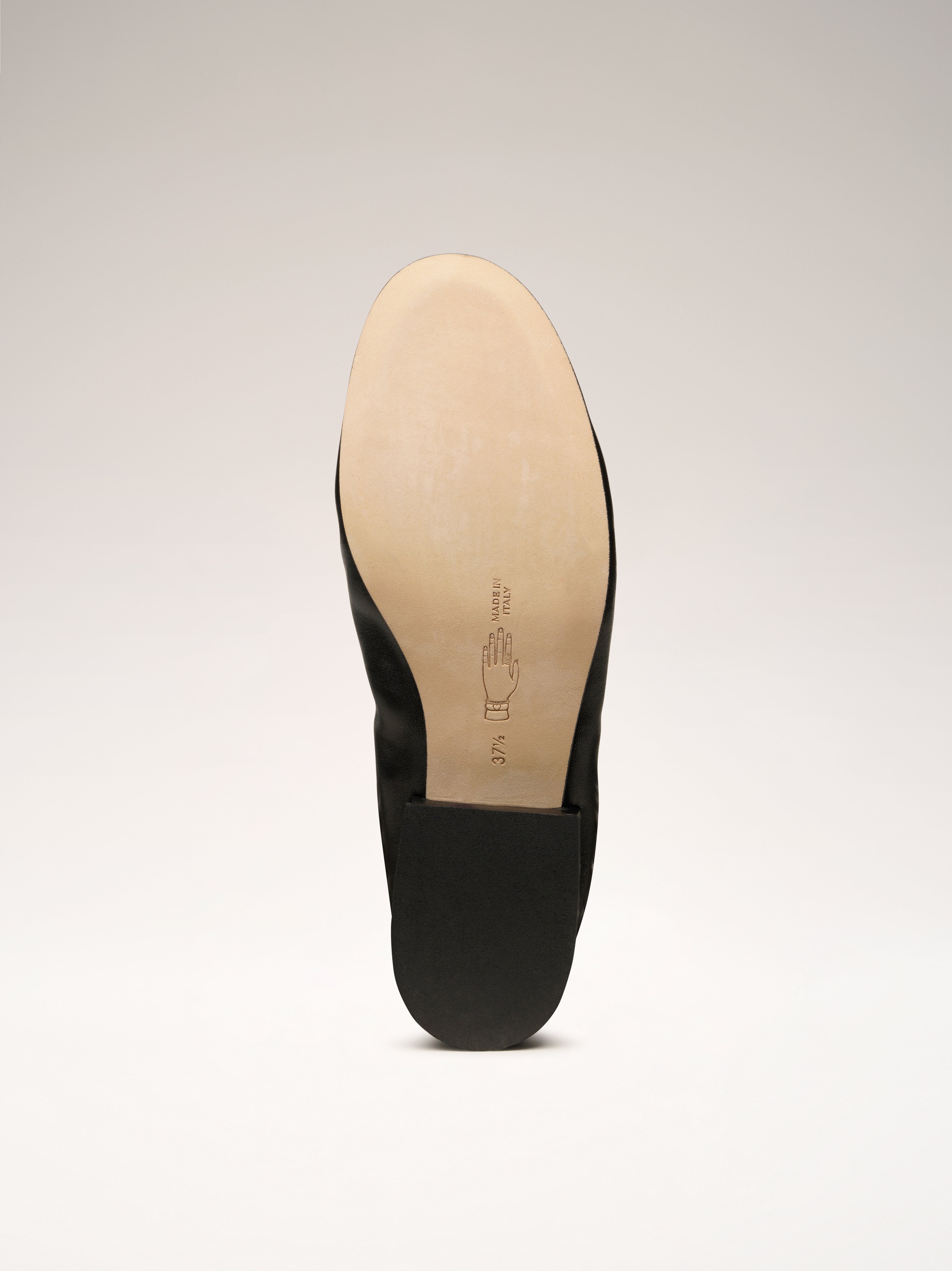 FLIP - Ballet Flats - Black | Luxury Handcrafted - Nomasei