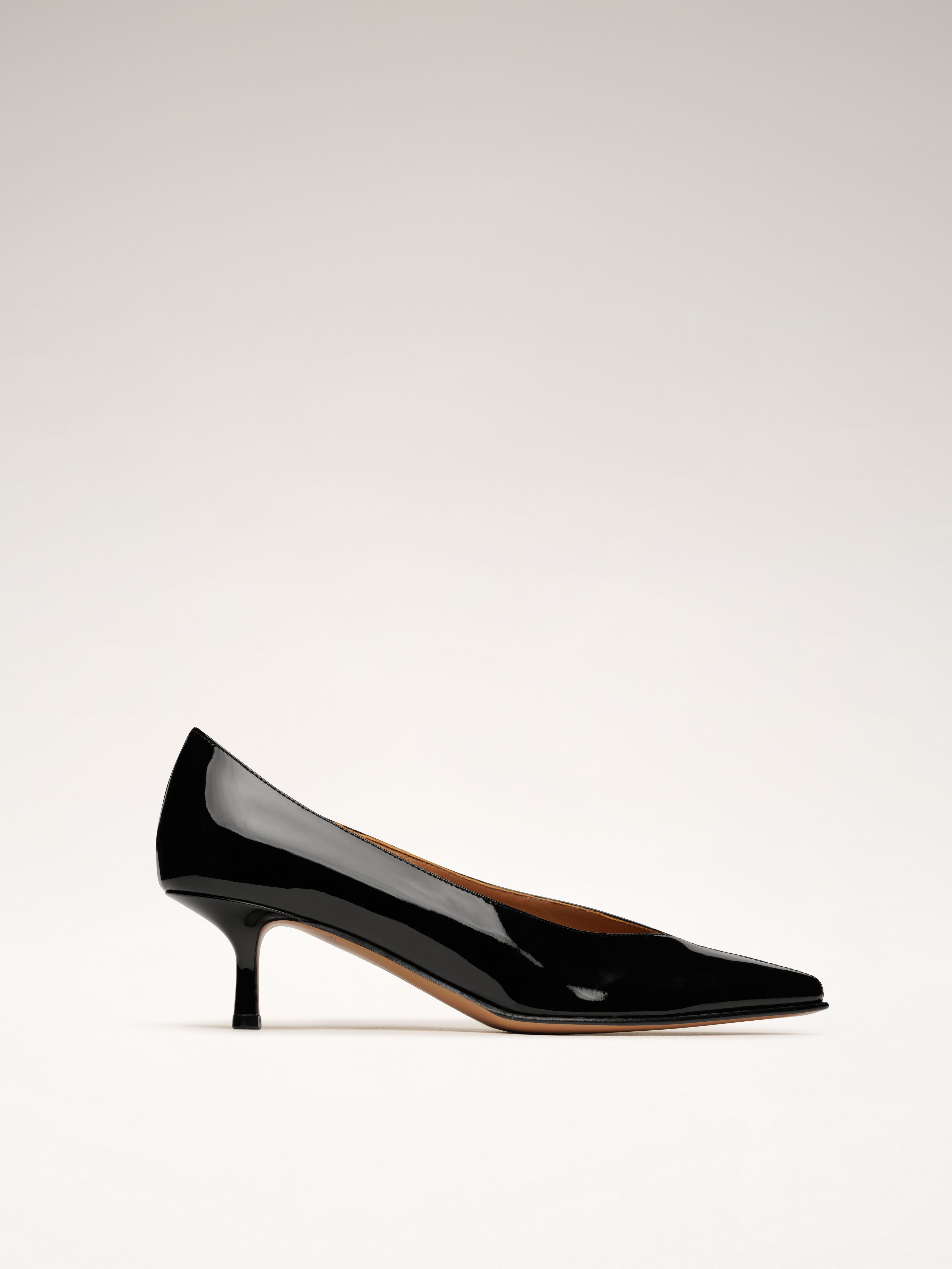 PALACE - Escarpins - Verni Noir