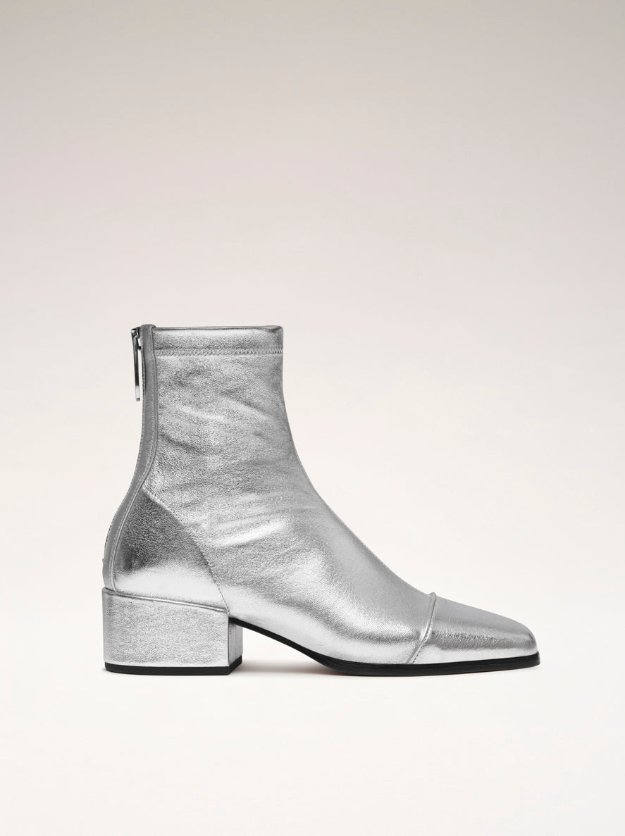 STRADA - Bottines - Argent