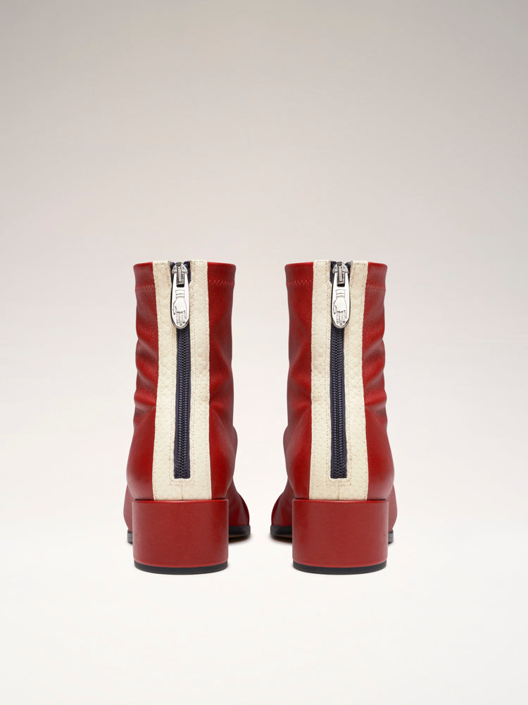 STRADA - Boots- Red