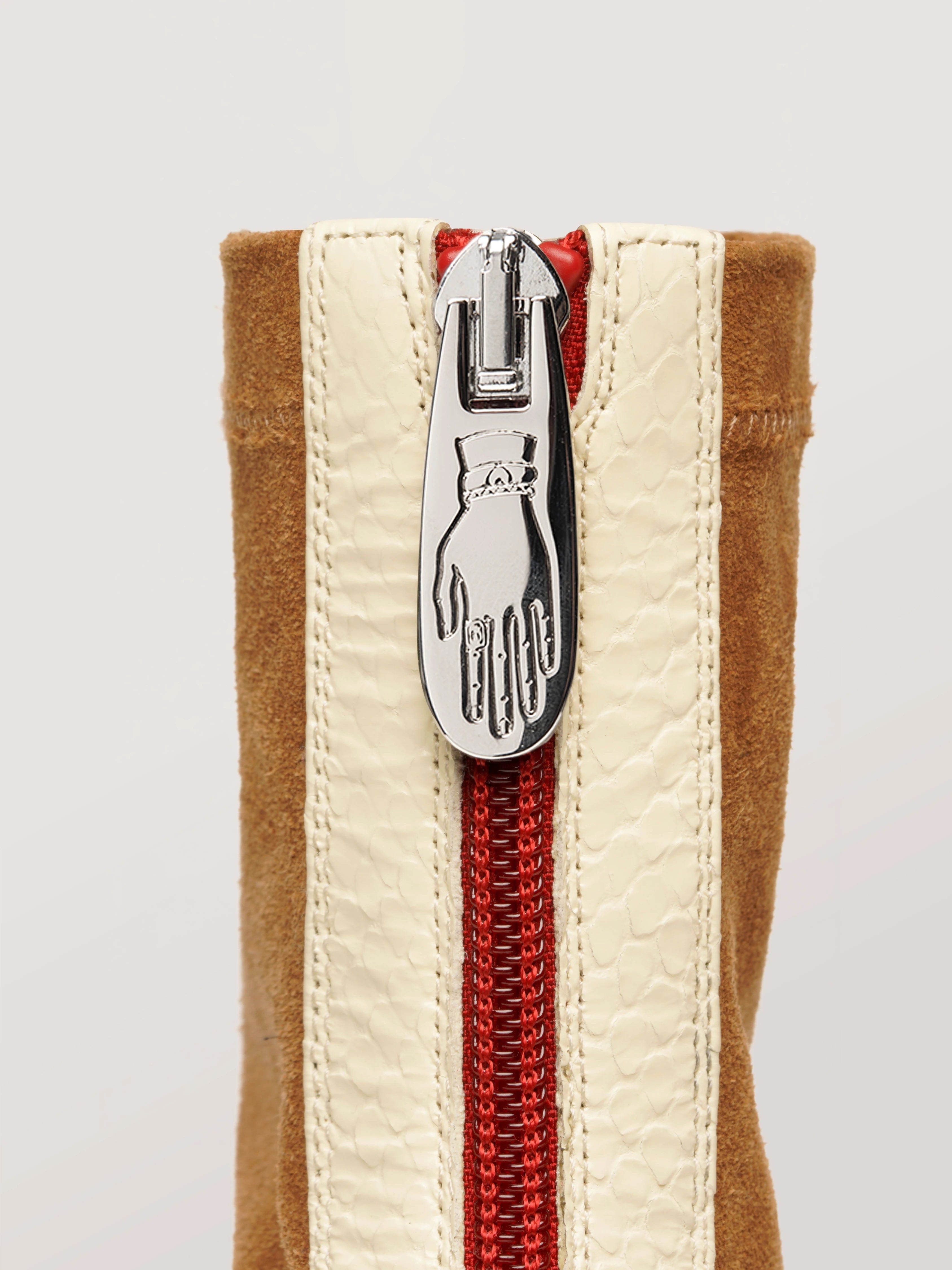 STRADA - Bottines - Suède Cognac