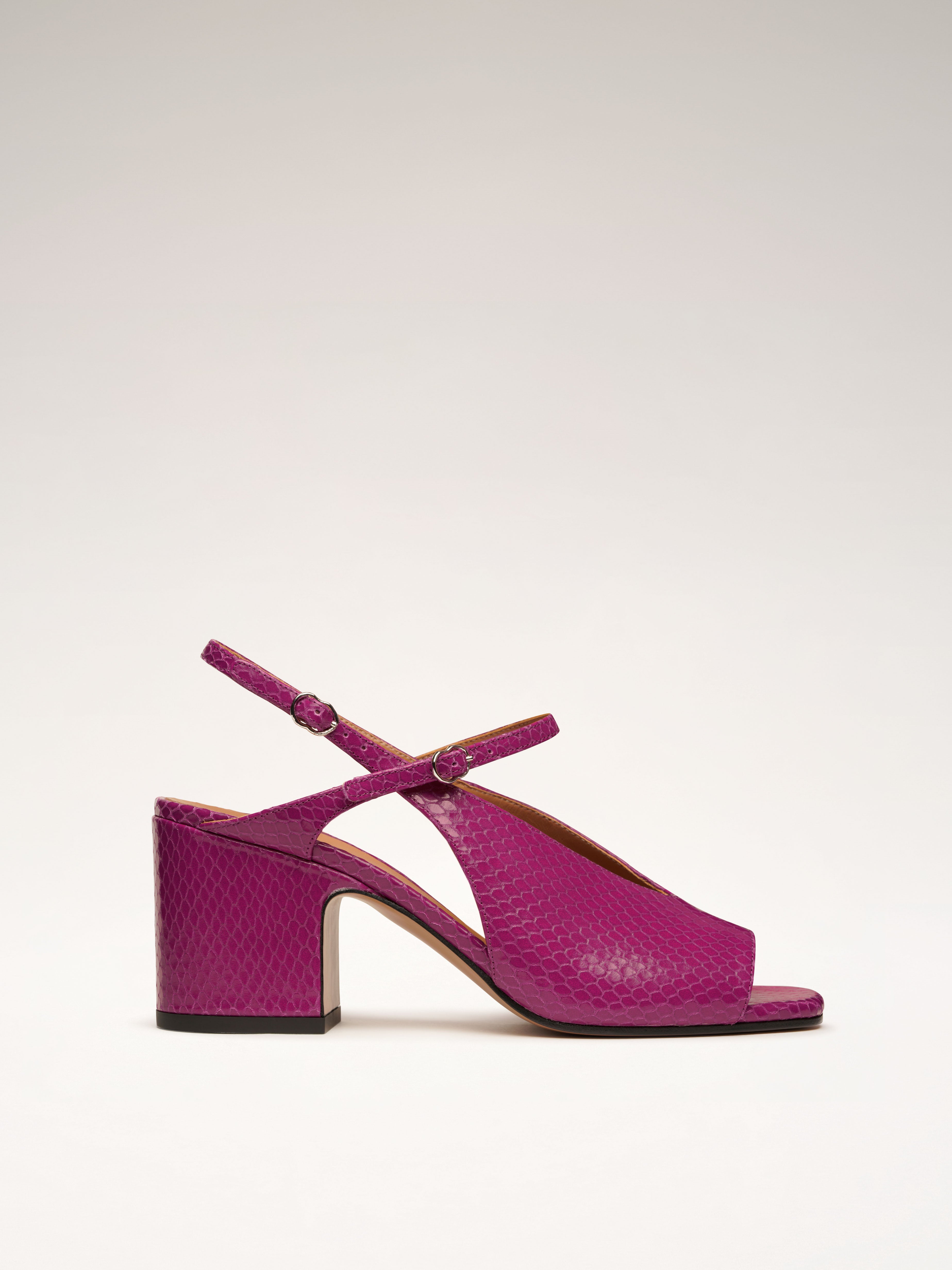 SUNDAYMORNING - Sandales - Embossées Magenta