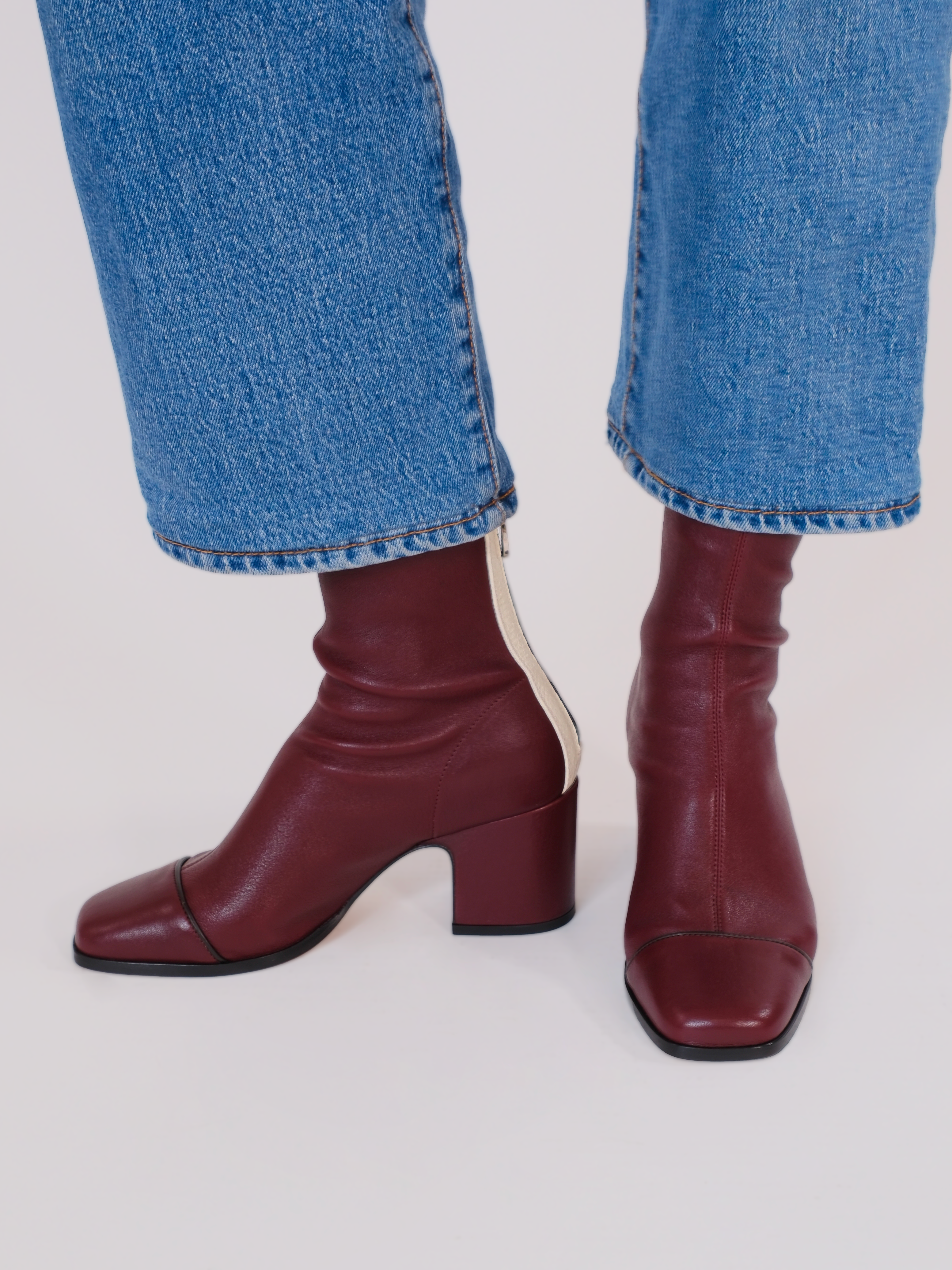 ARIA - Bottines - Prune