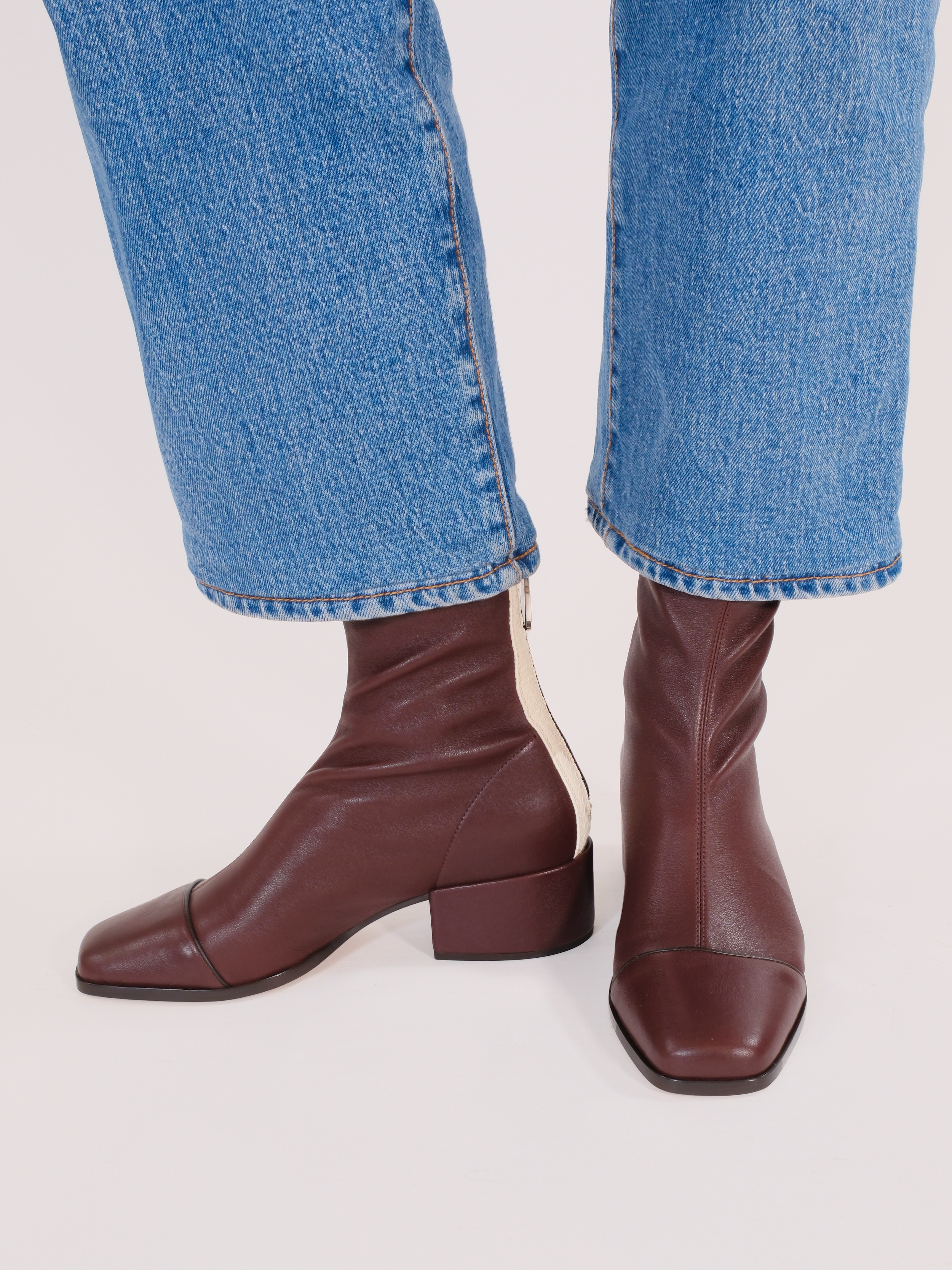 STRADA - Boots - Burgundy