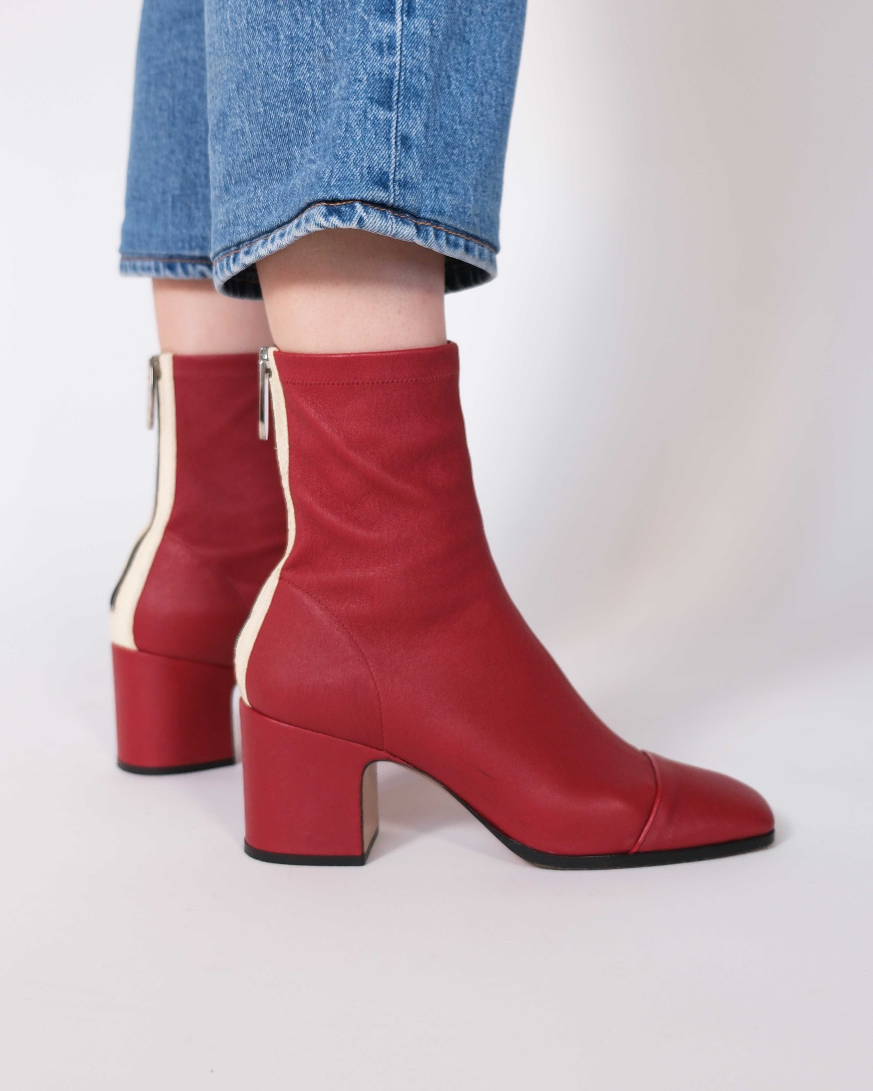 ARIA - Bottines - Rouge