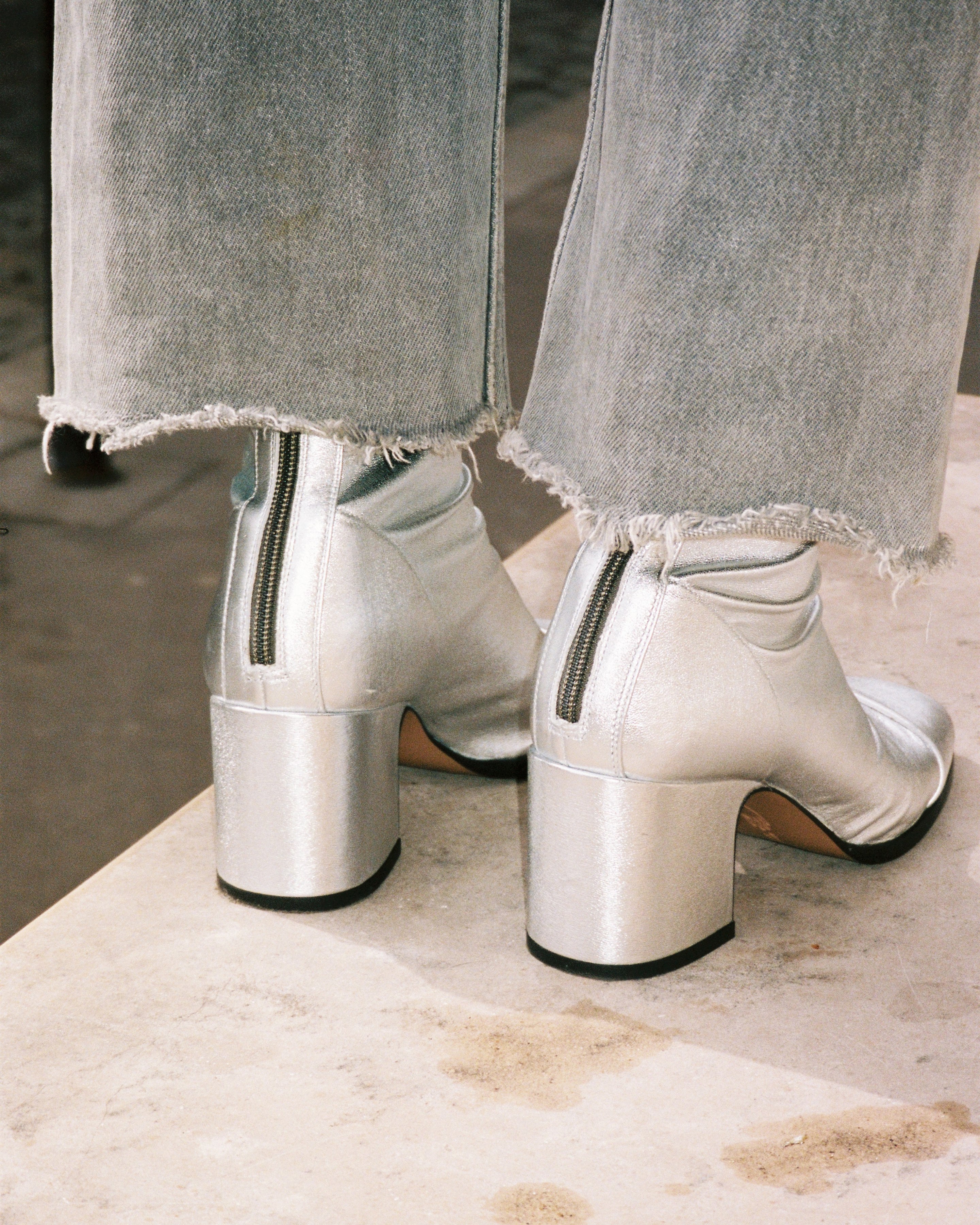 ARIA - Boots - Silver