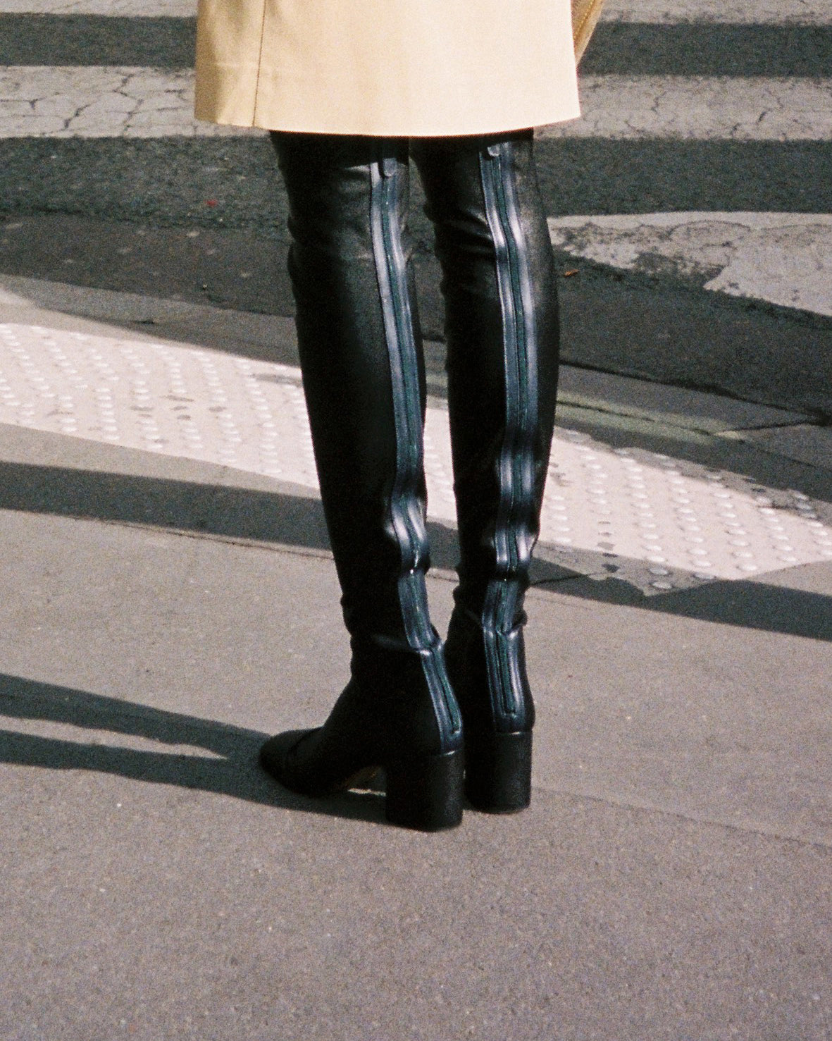 WHISPER - Over the knee boots - Black