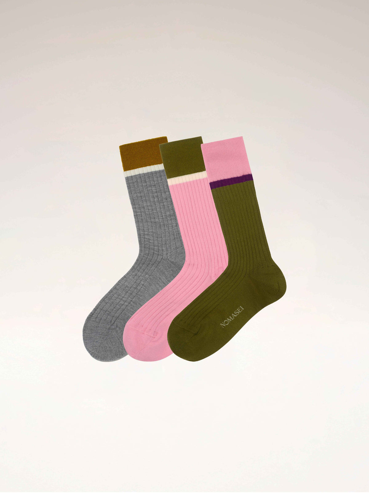 PACK SIDNEY - 3 paires - Chaussettes en laine mérinos