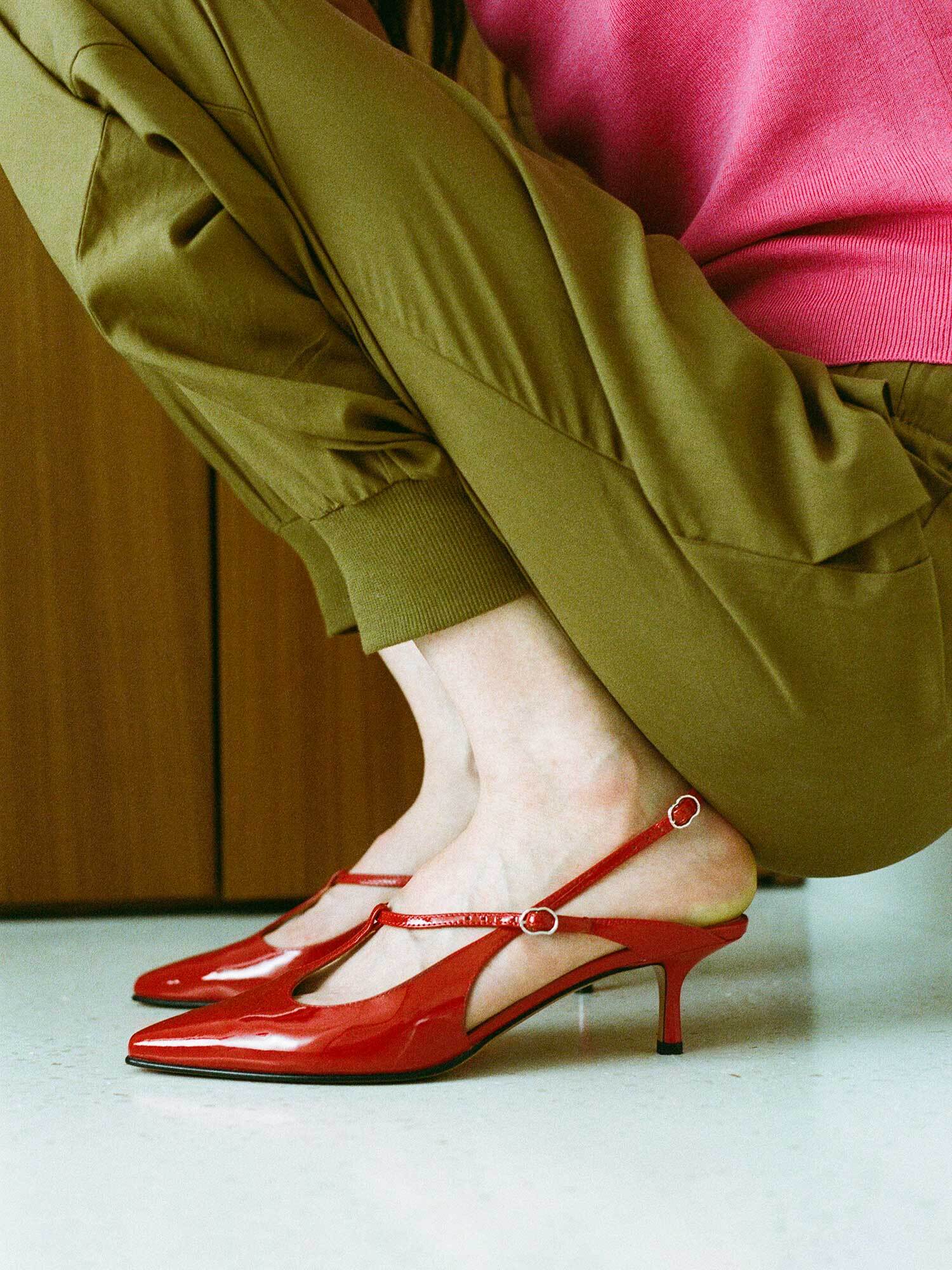SILENCIO - Pumps - Patent Cherry