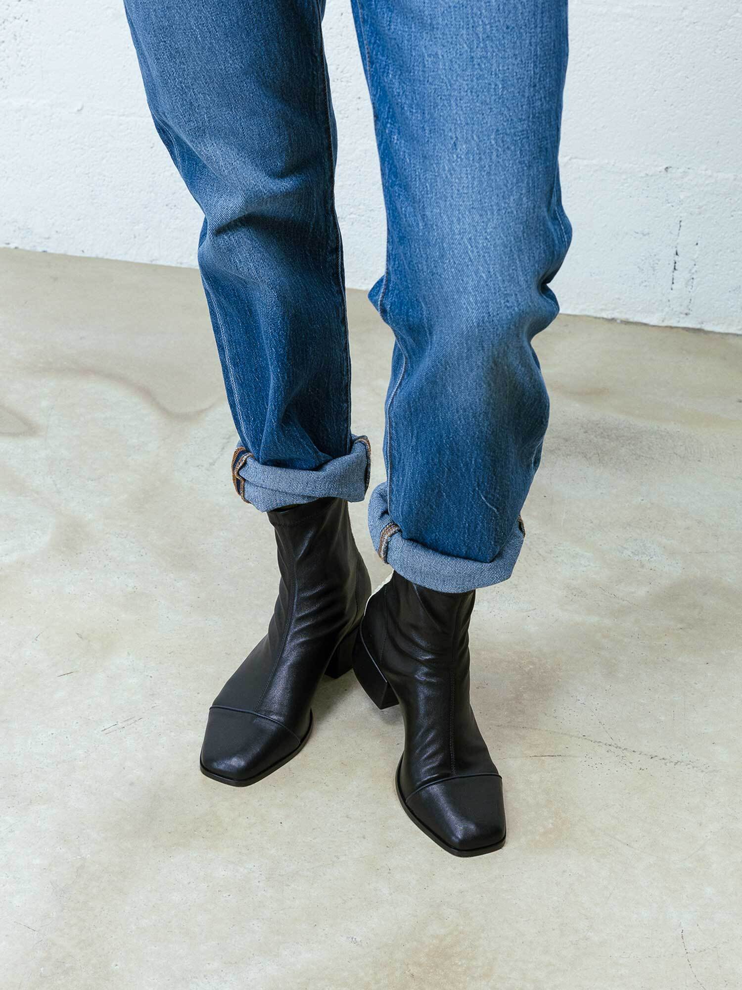 STRADA - Ankle Boots - Black