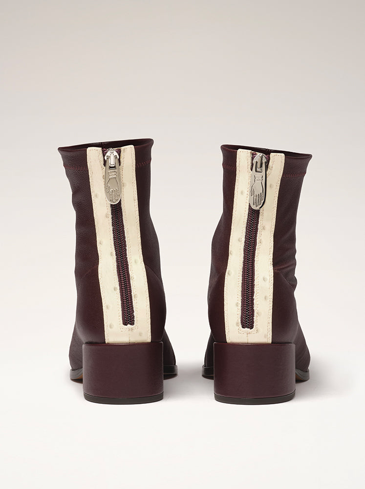 STRADA - Bottines - Bordeaux
