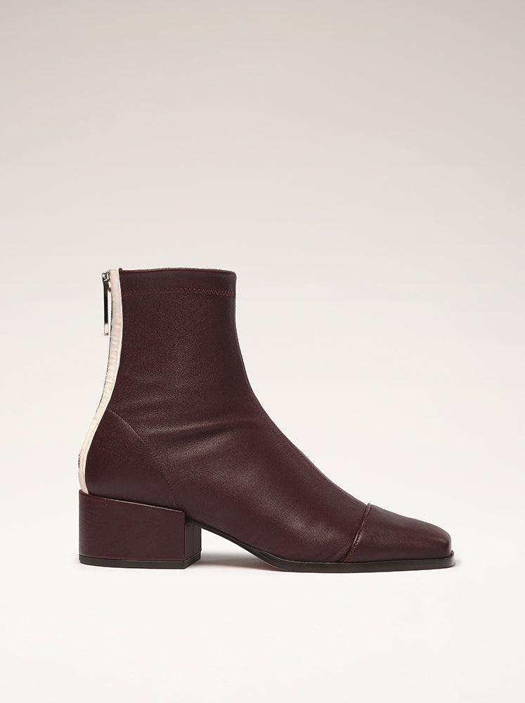 STRADA - Ankle Boots - Burgundy