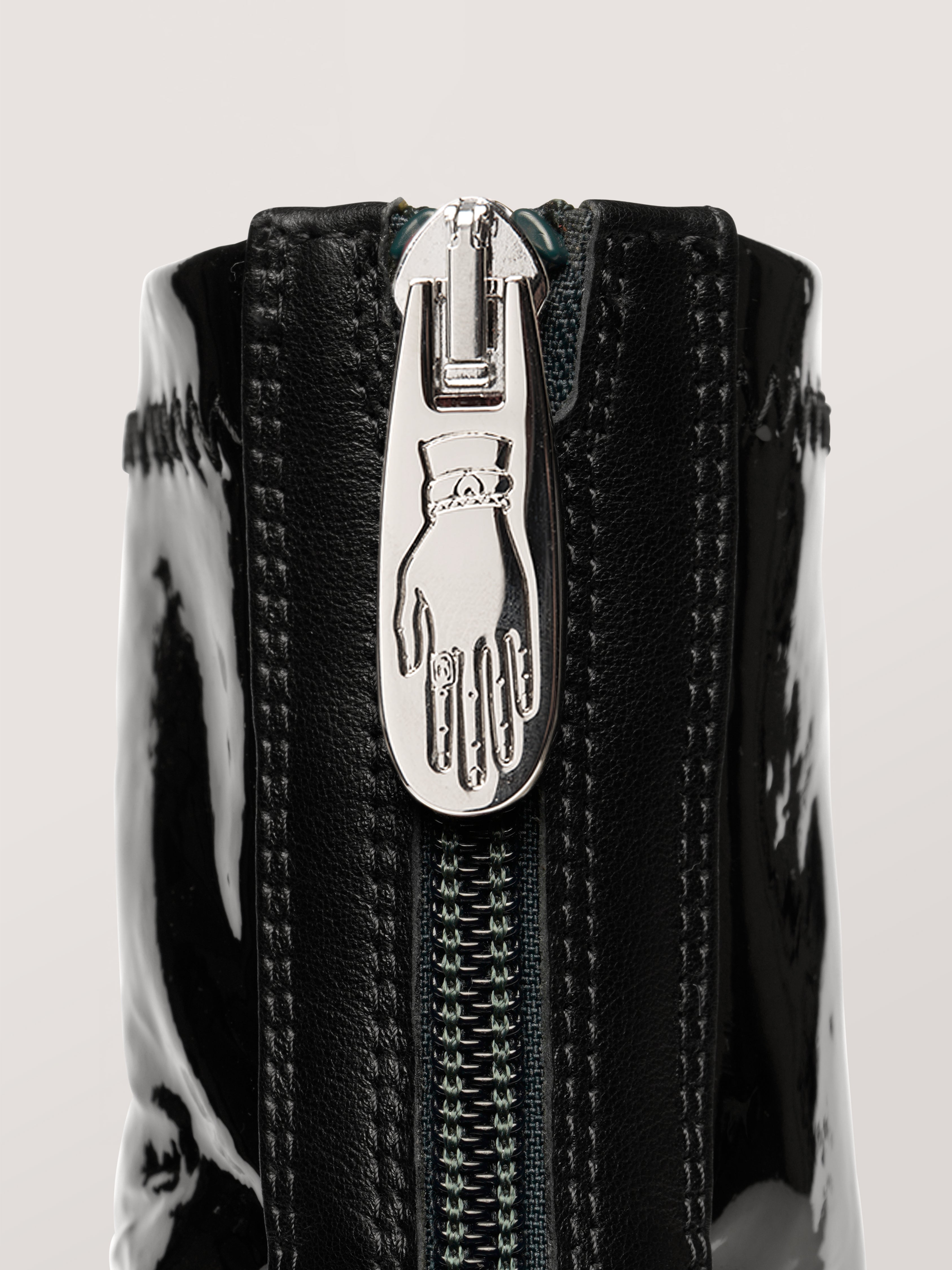 STRADA - Ankle Boots - Patent Black