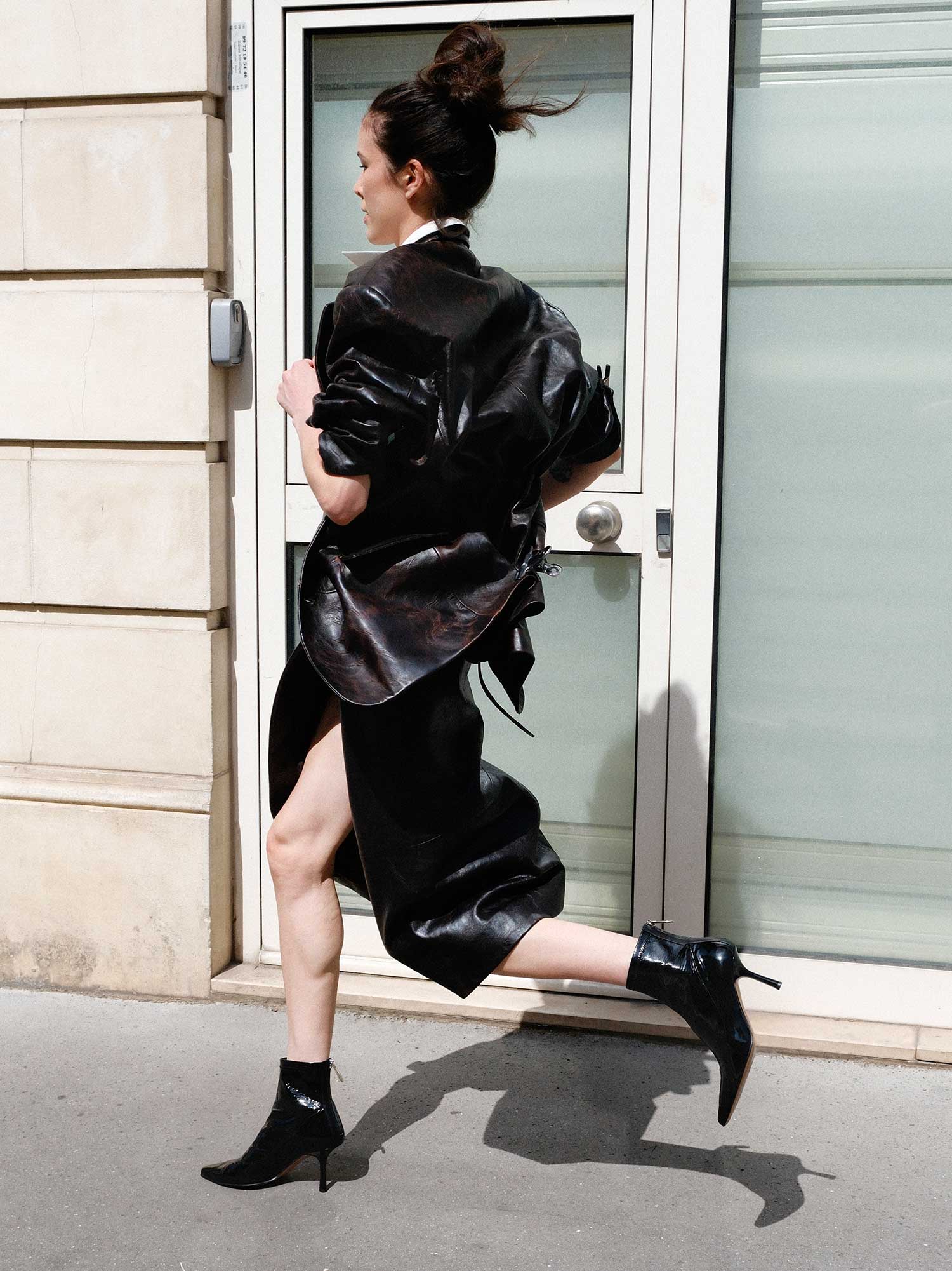 LOOPING - Bottines - Verni Noir
